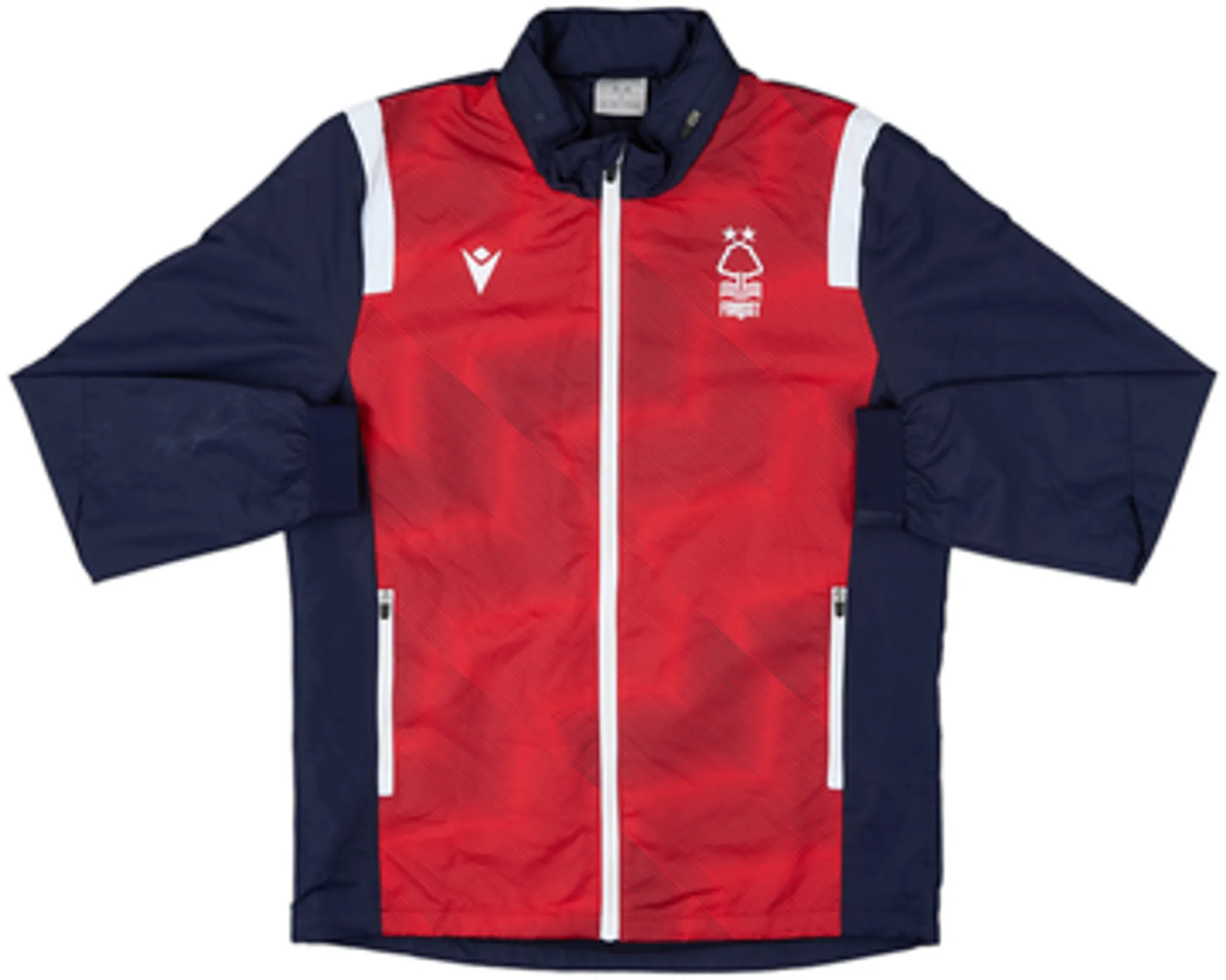 2021-22 Nottingham Forest Macron Track Jacket - 9/10 - (XL.Boys)