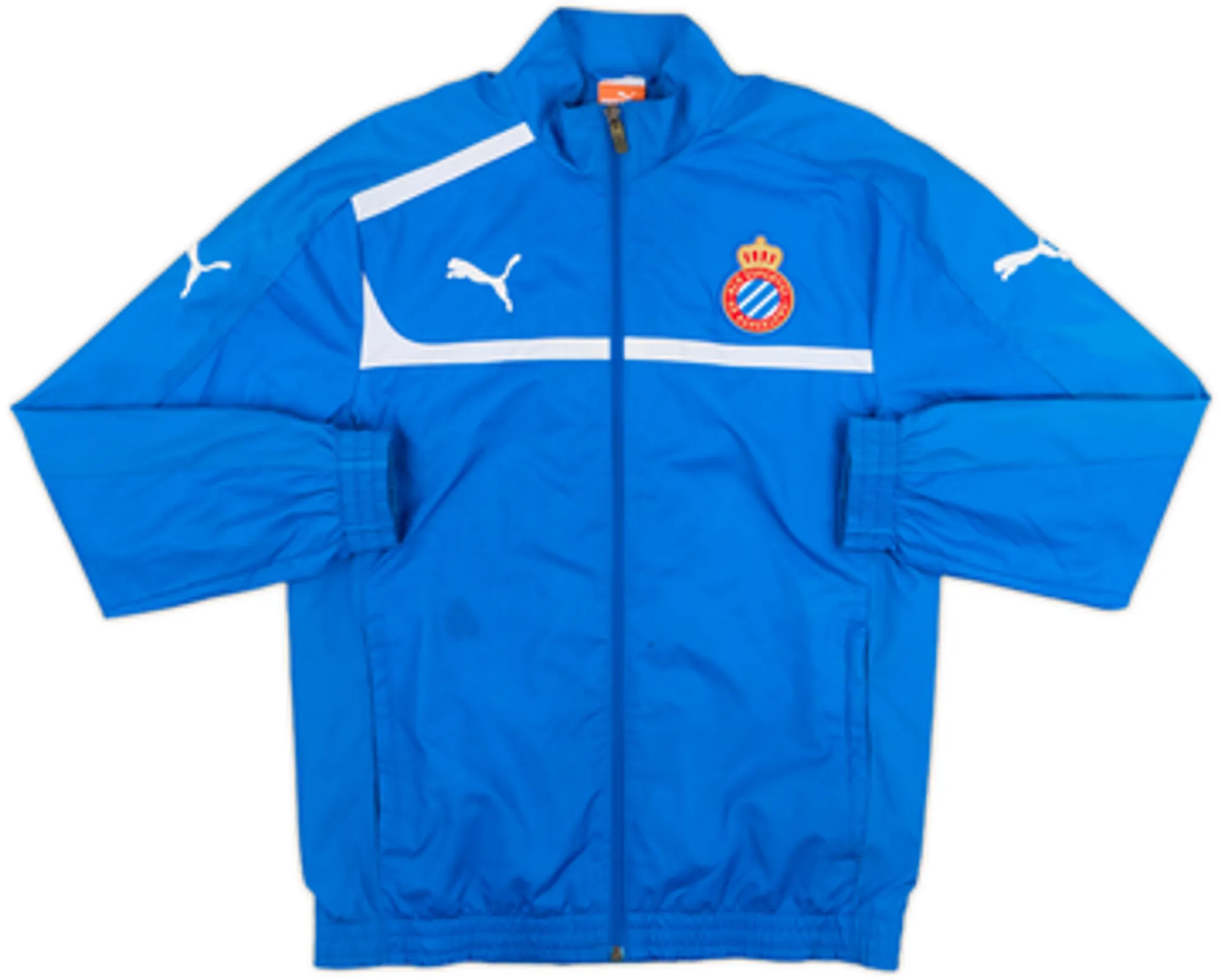2013-14 Espanyol Puma Track Jacket - 8/10 - (XL.Boys)