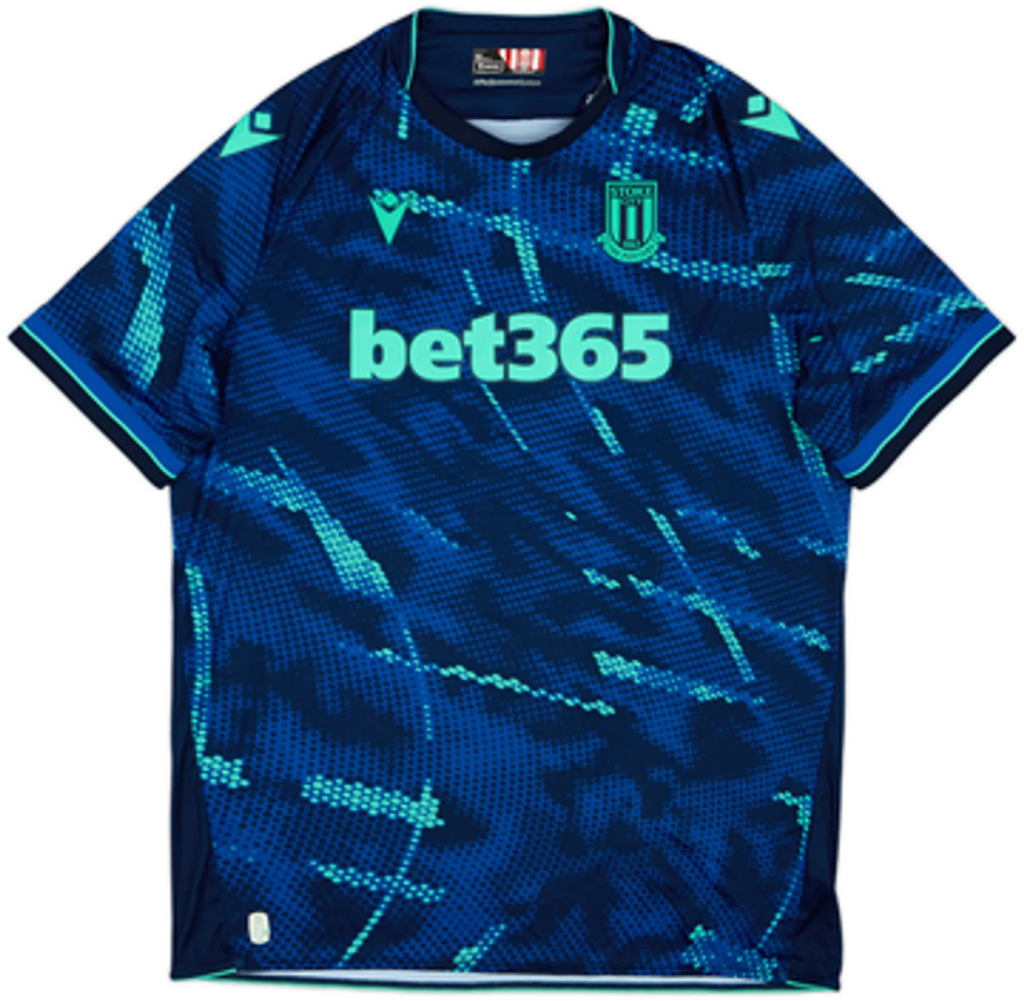 Macron Stoke City Mens SS Away Shirt 2023/24