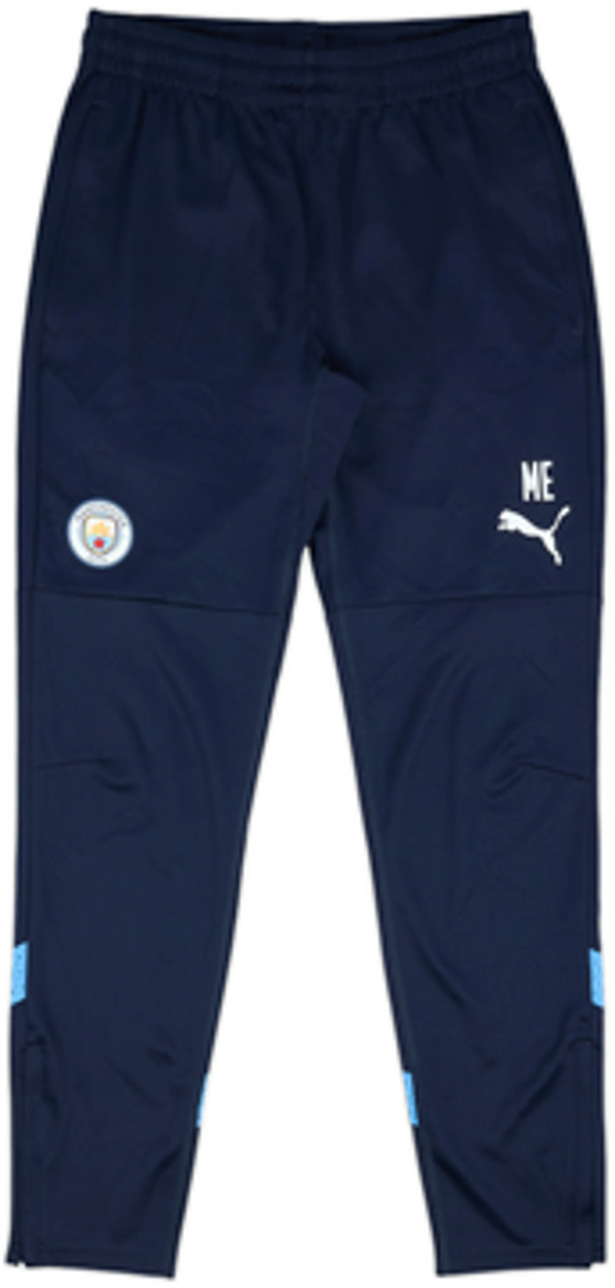 2022-23 Manchester City Staff Issue Puma Track Pants/Bottoms 'ME' - 10/10 - (M)