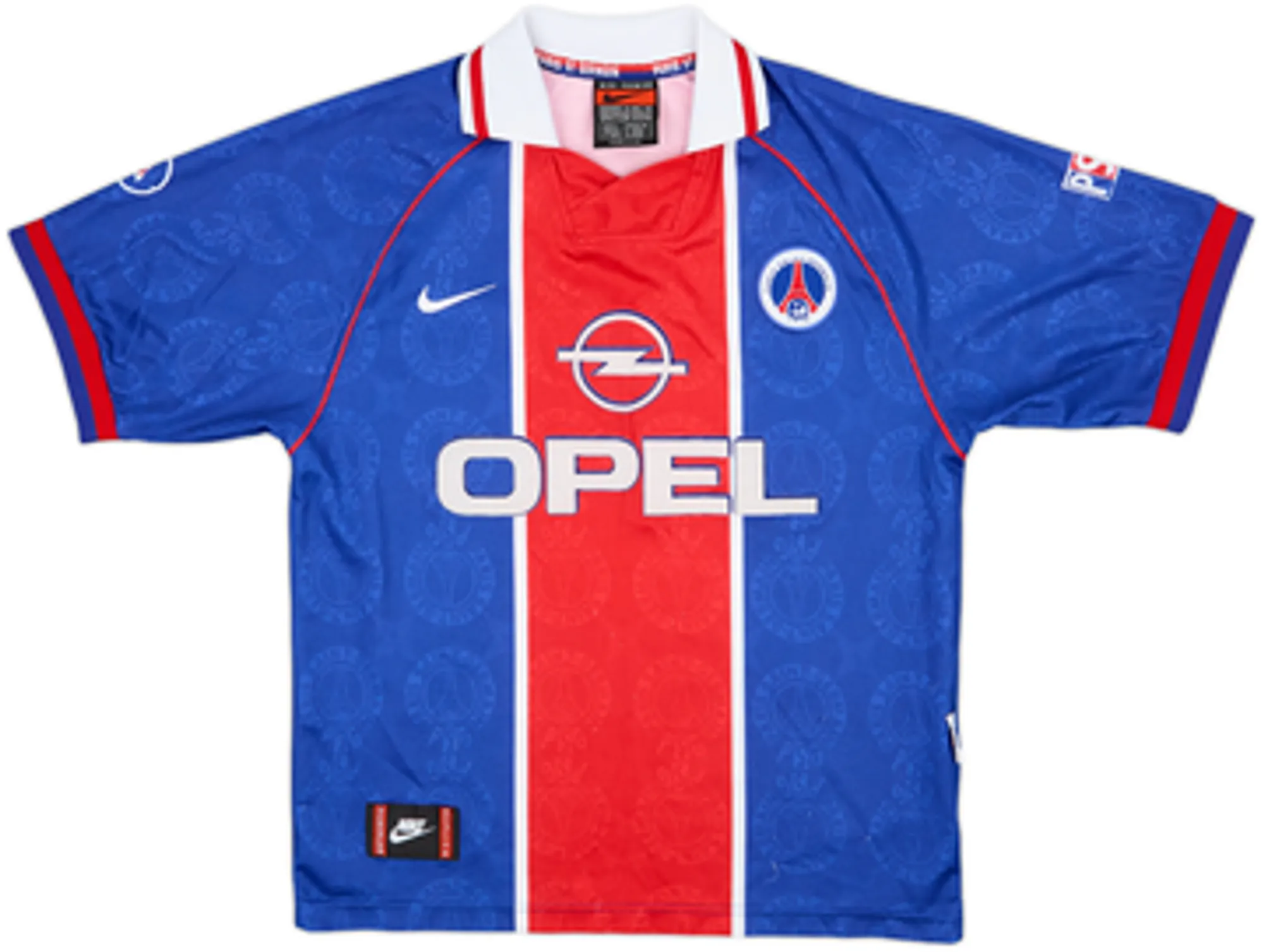 Nike Paris Saint Germain Mens SS Home Shirt 1996/97