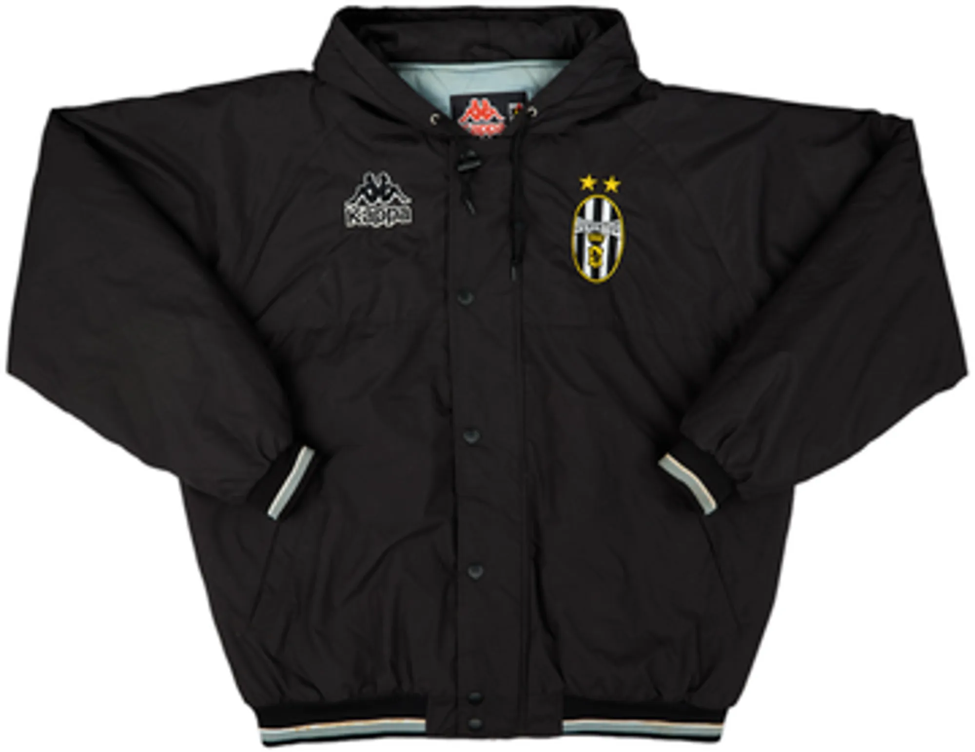 1995-96 Juventus Kappa Hooded Jacket - 8/10 - (XL)