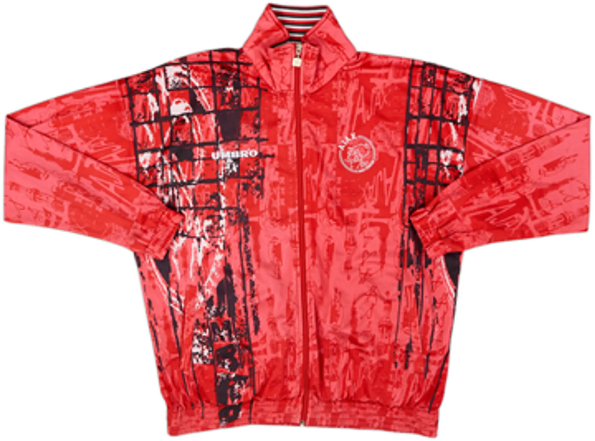 1996-97 Ajax Umbro Track Jacket - 9/10 - (XL)