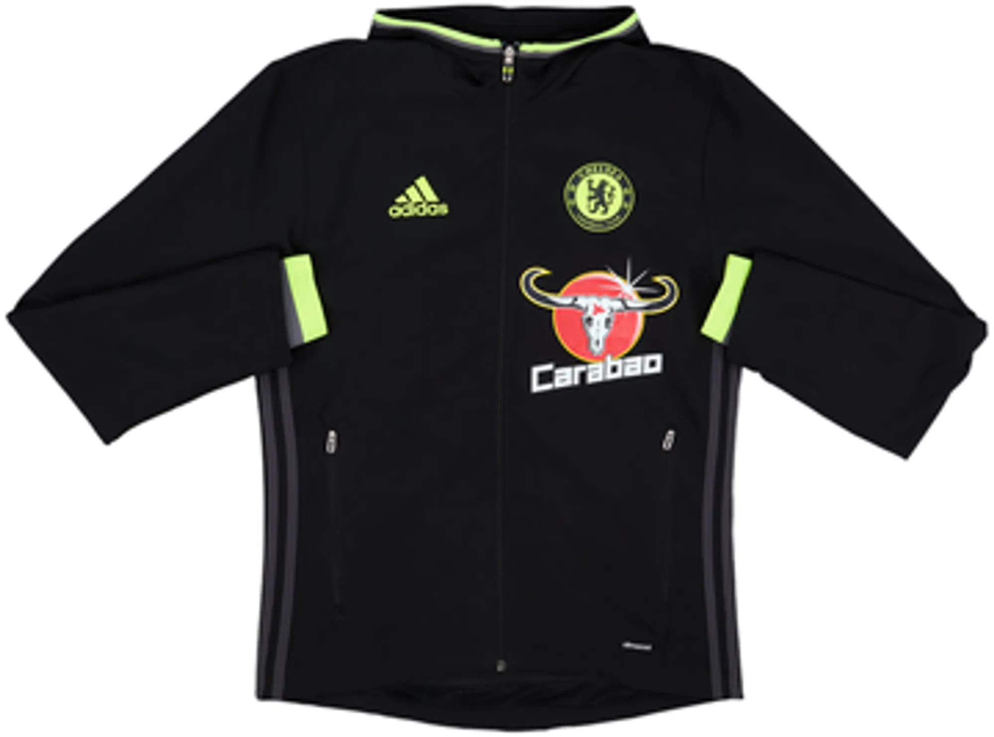 2016-17 Chelsea adidas Hooded Track Jacket - 8/10 - (S)