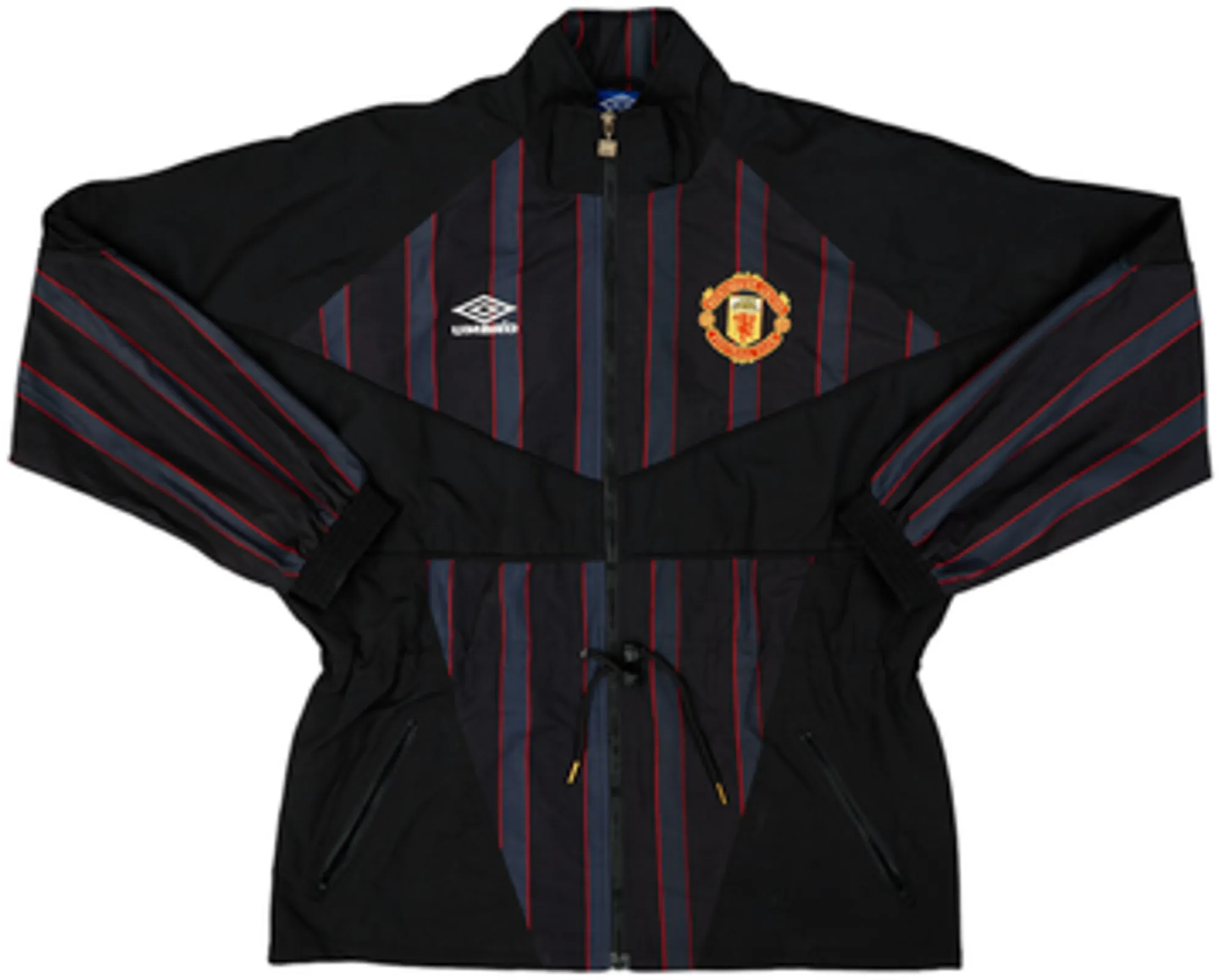 1996-97 Manchester United Umbro Track Jacket - 9/10 - (L)