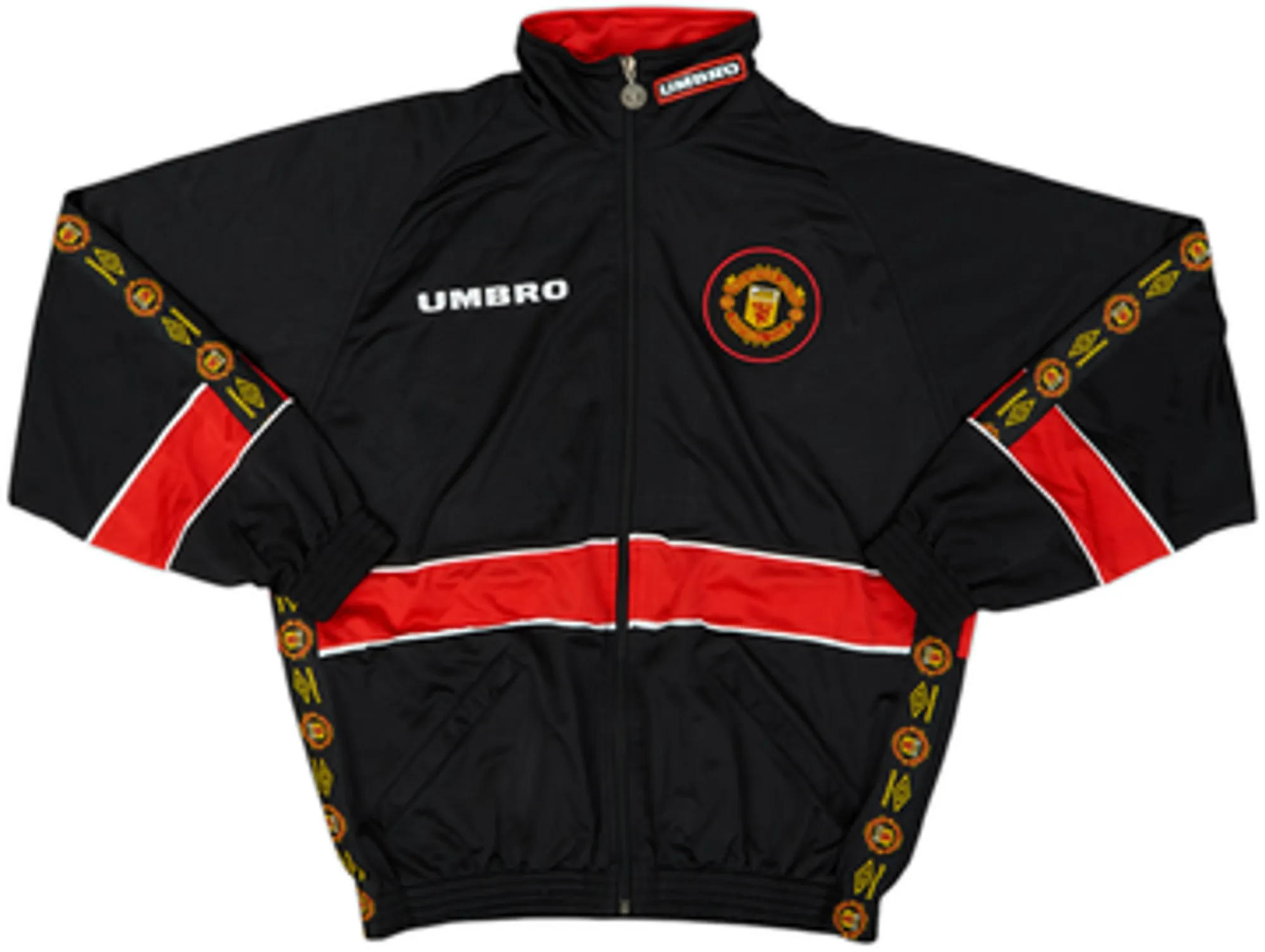 1995-97 Manchester United Umbro Track Jacket - 9/10 - (S)