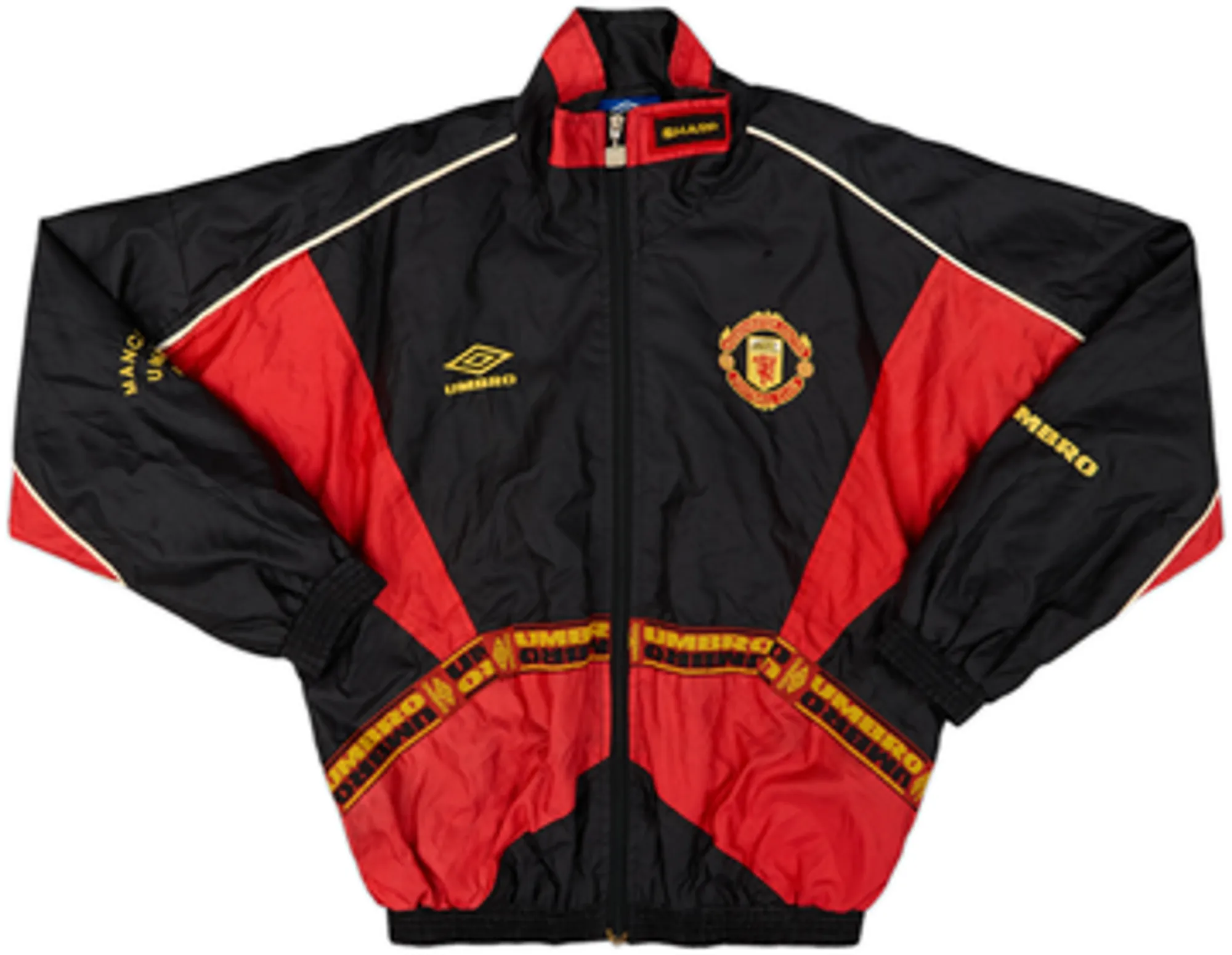 1996-97 Manchester United Umbro Track Jacket - 6/10 - (XL)