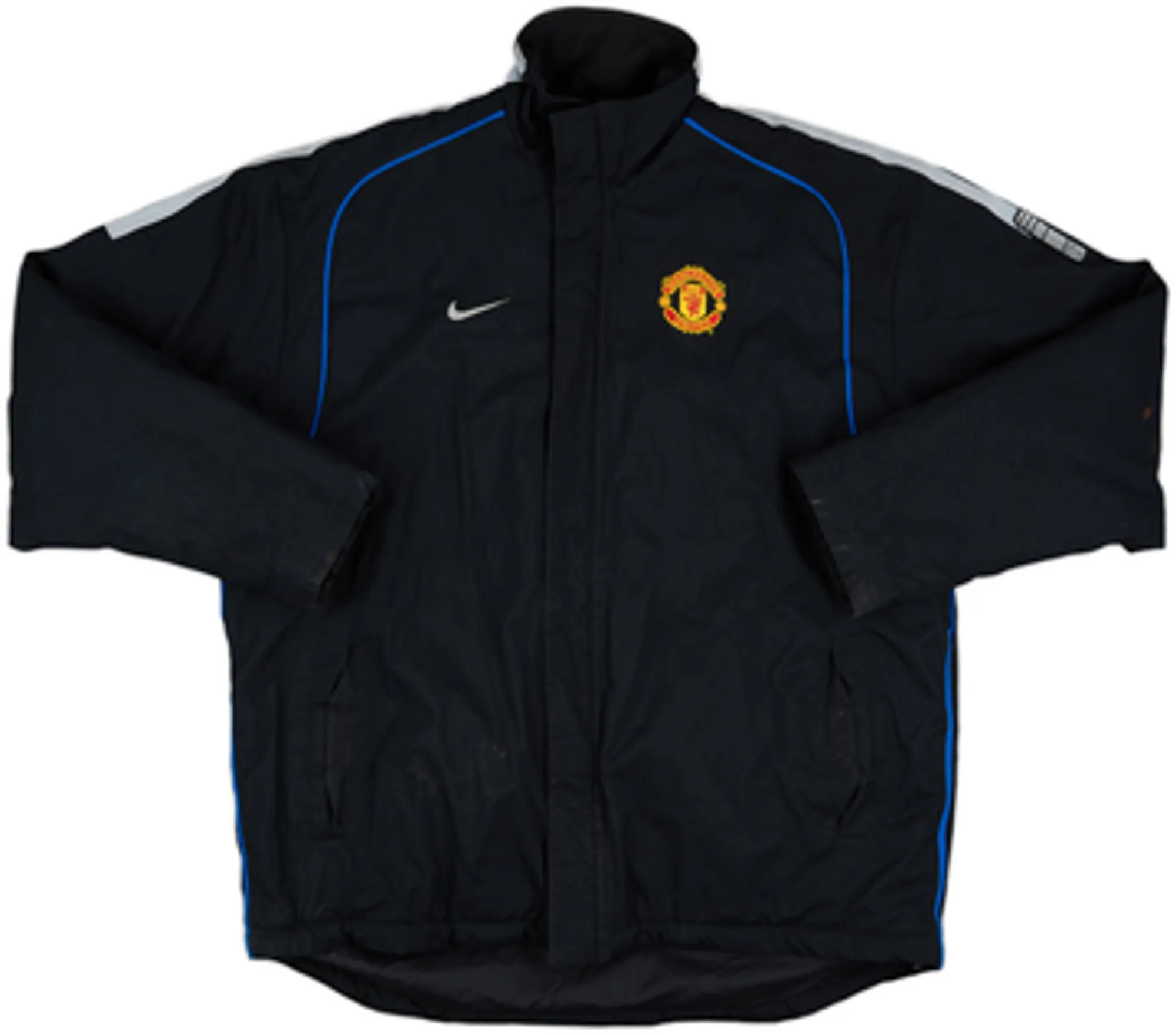 2002-03 Manchester United Nike Padded Bench Coat - 7/10 - (M)