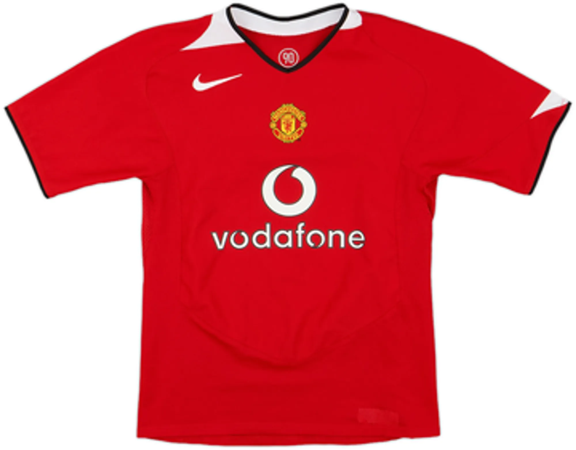 Nike Manchester United Boys SS Home Shirt 2004/06
