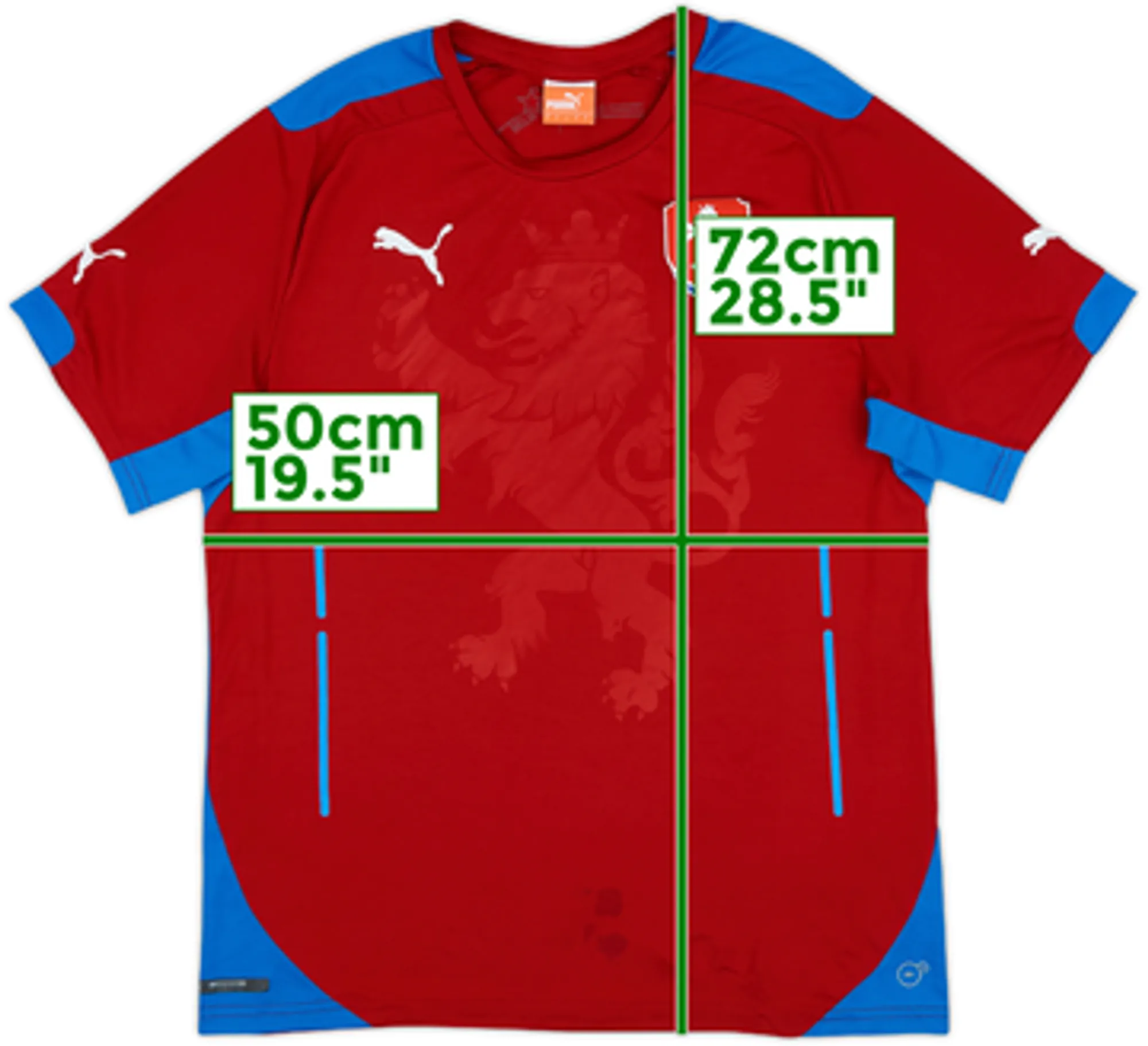 Puma Czech Republic Mens SS Home Shirt 2014