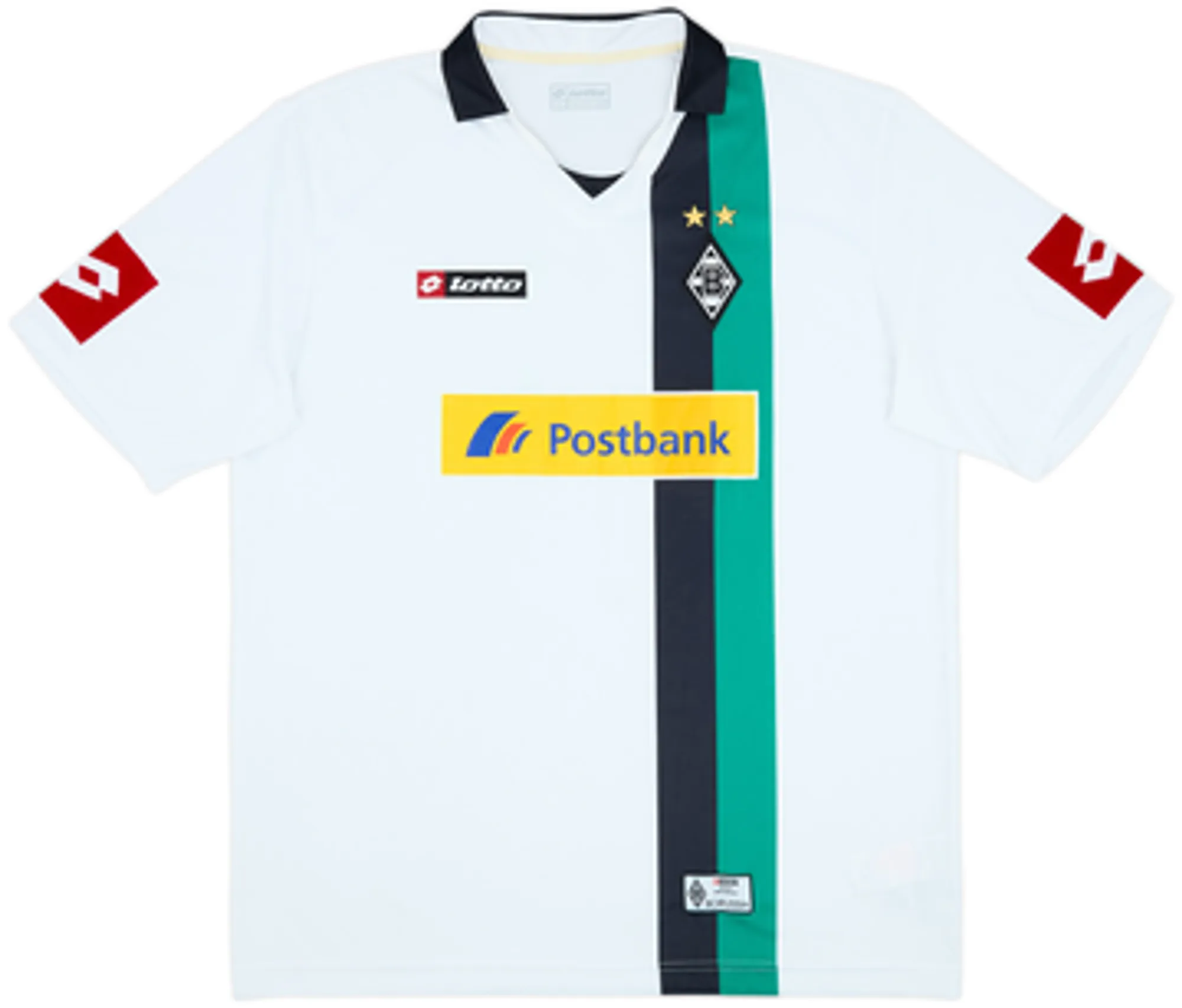 Lotto Borussia Monchengladbach Mens SS Home Shirt 2009/10