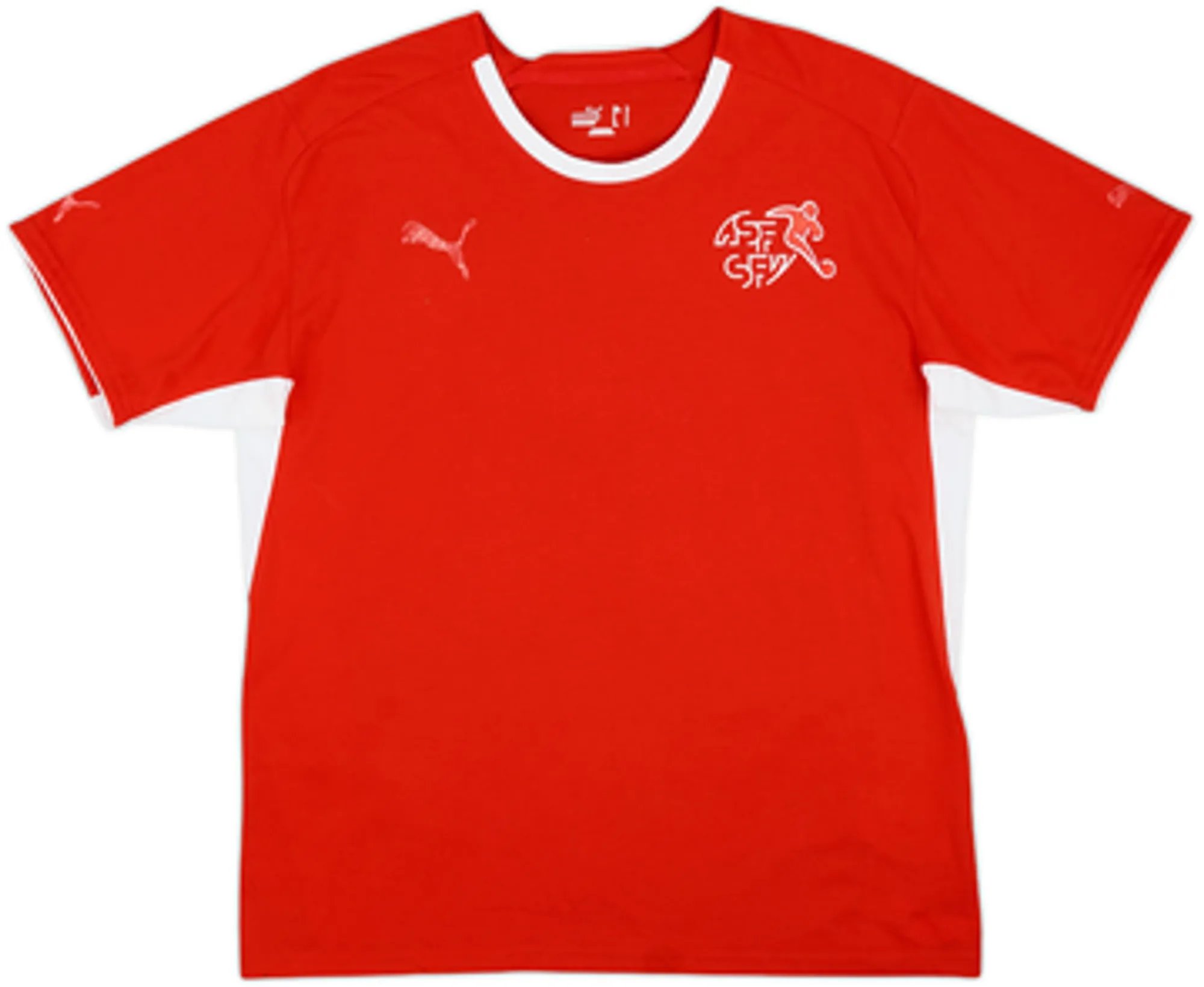 Puma Switzerland Mens SS Home Shirt 2008
