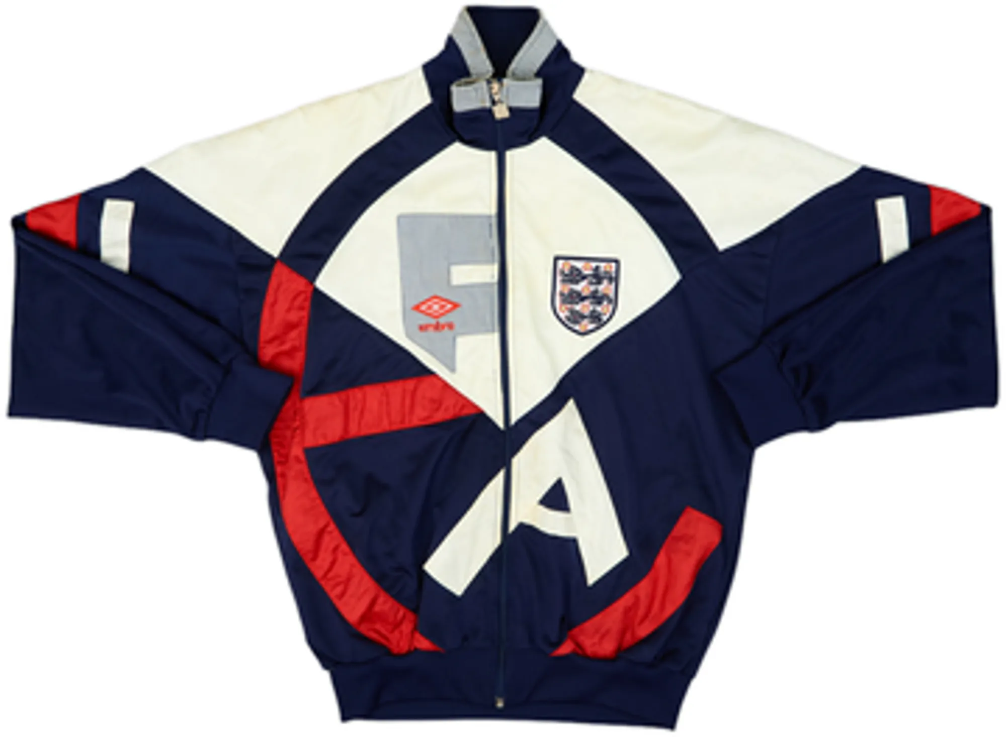 1990-92 England Umbro Track Jacket - 7/10 - (S)
