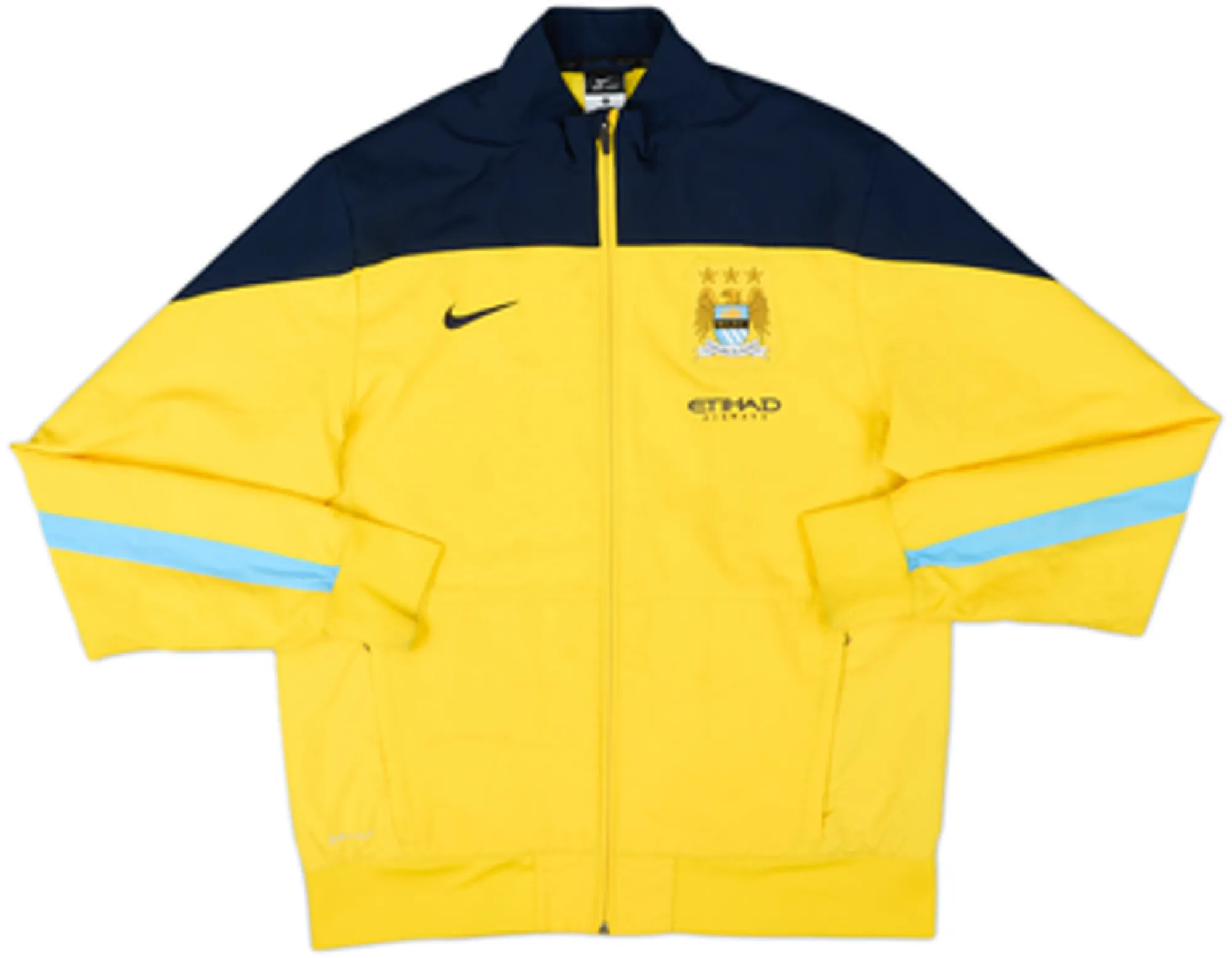 2014-15 Manchester City Nike Track Jacket - 8/10 - (M)