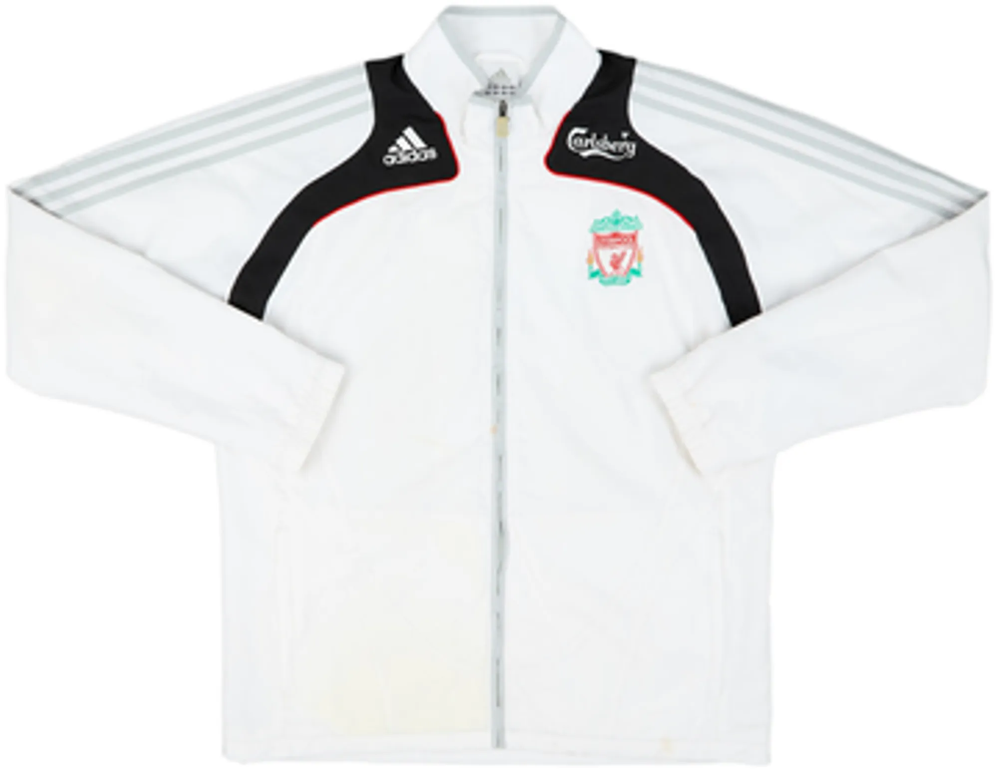 2008-09 Liverpool adidas Track Jacket - 7/10 - (L/XL)