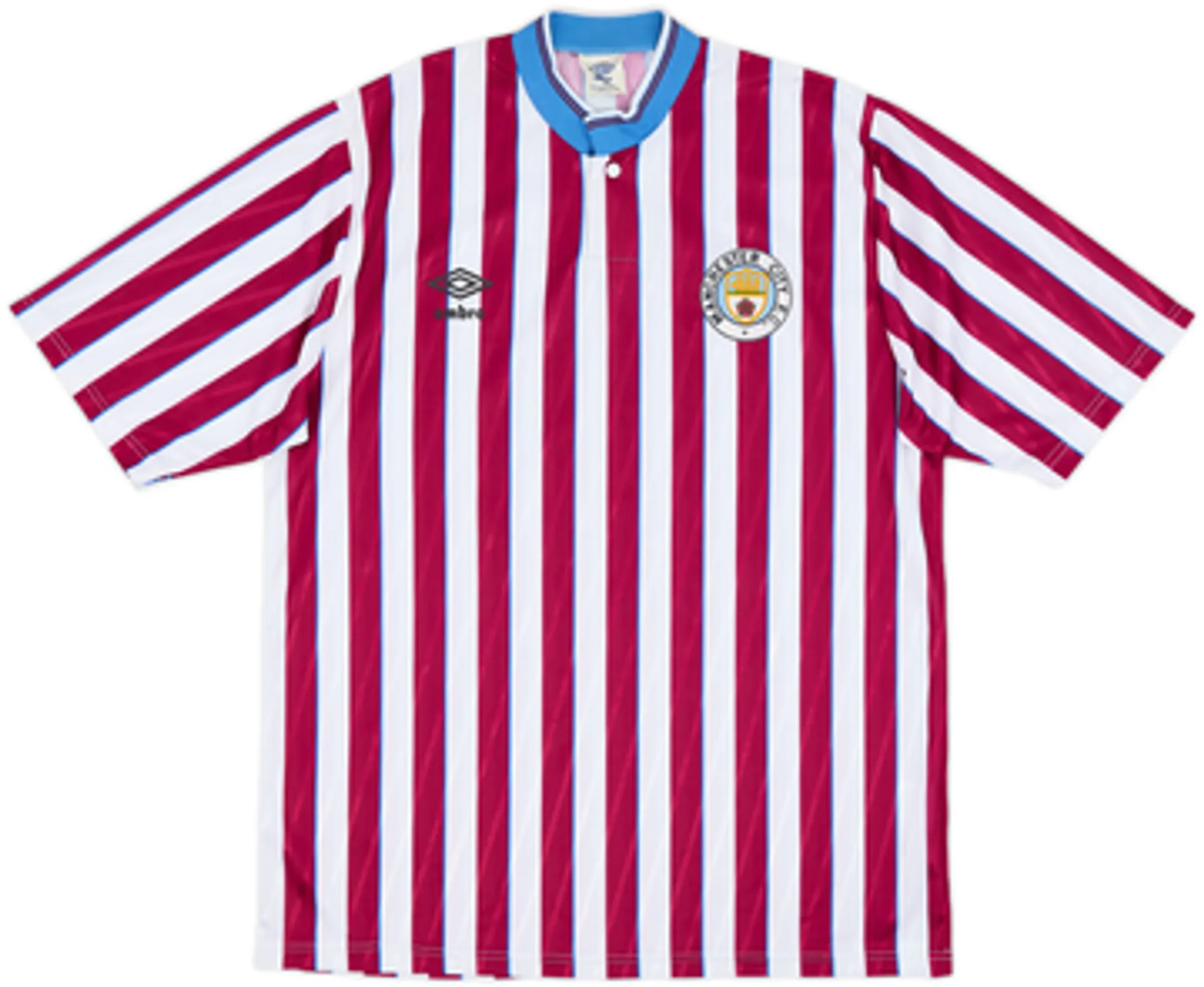 Umbro Manchester City Mens SS Away Shirt 1988/90