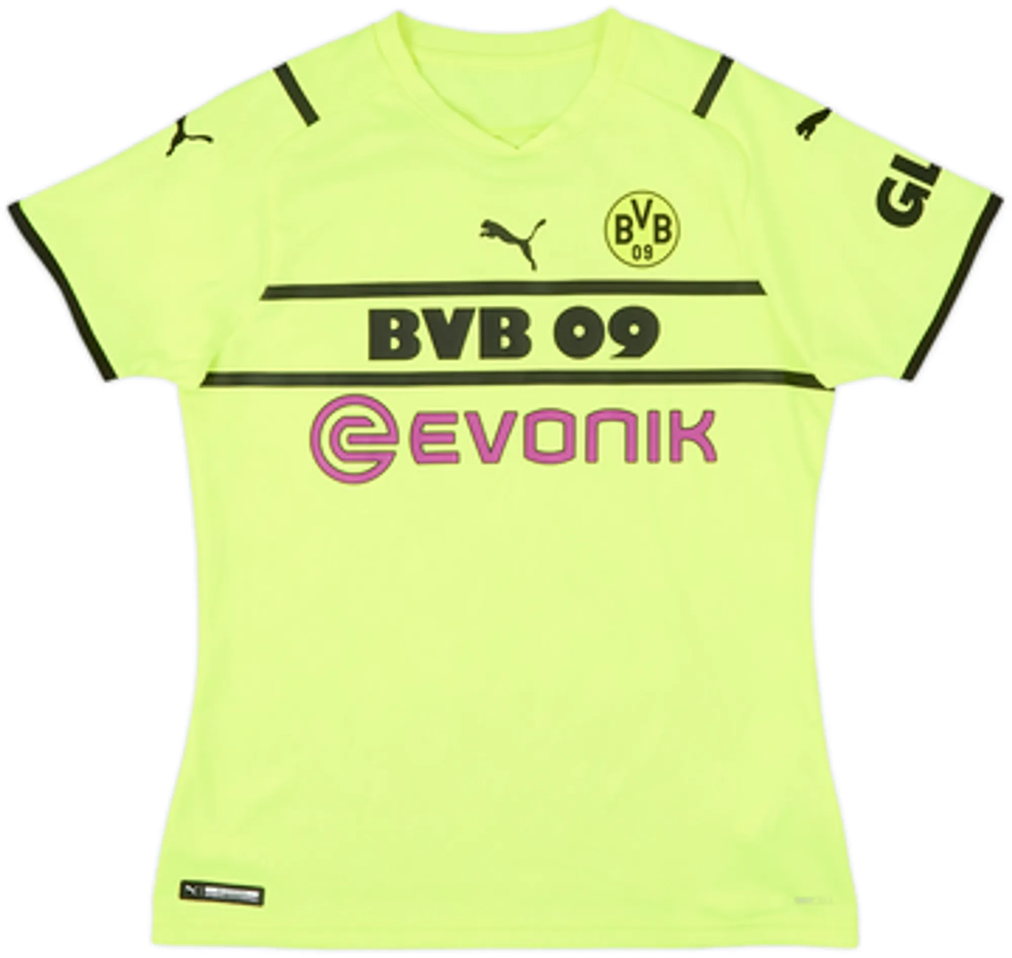 Puma Borussia Dortmund Womens SS Home European Shirt 2021/22