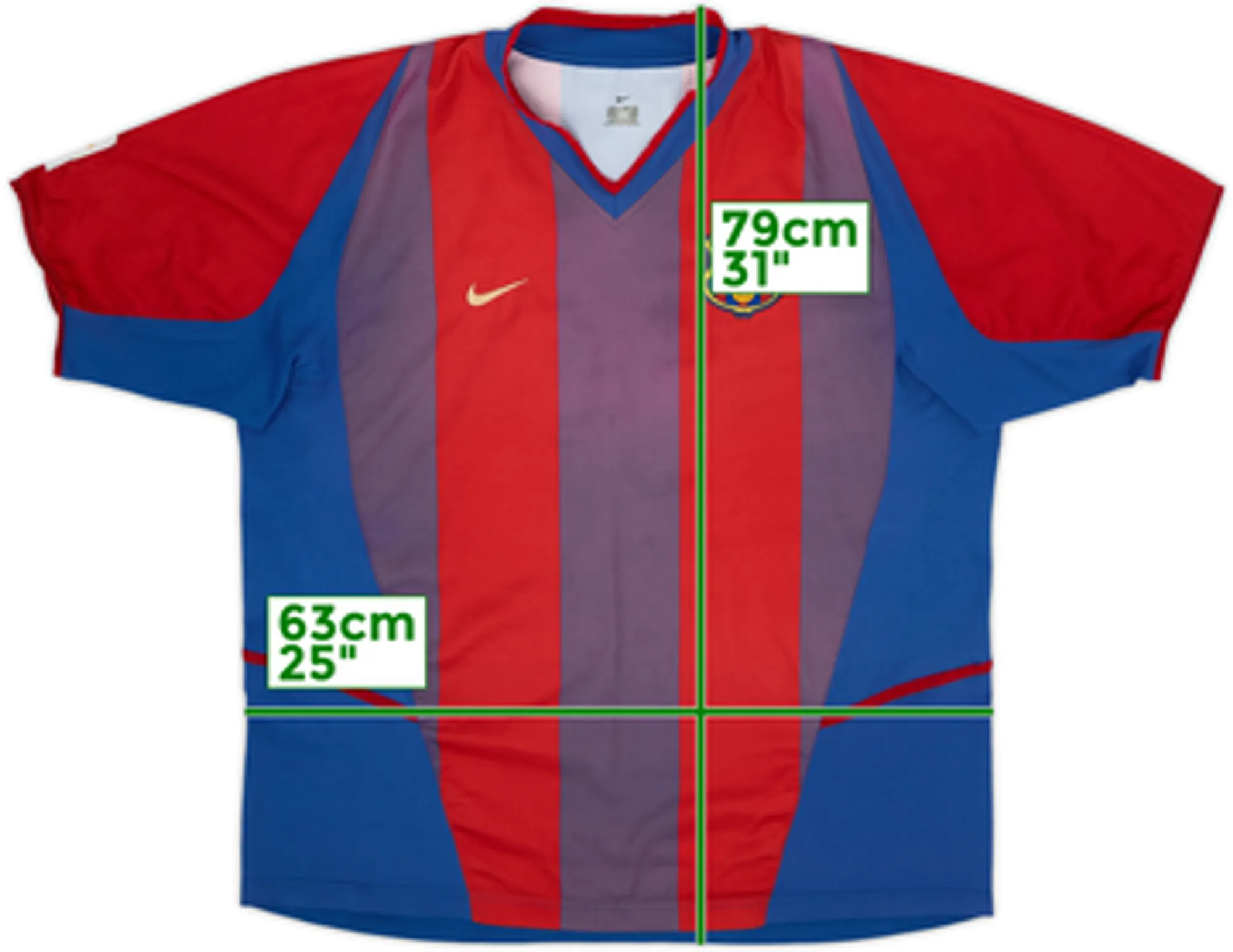 Nike Barcelona Mens SS Home Shirt 2002/03