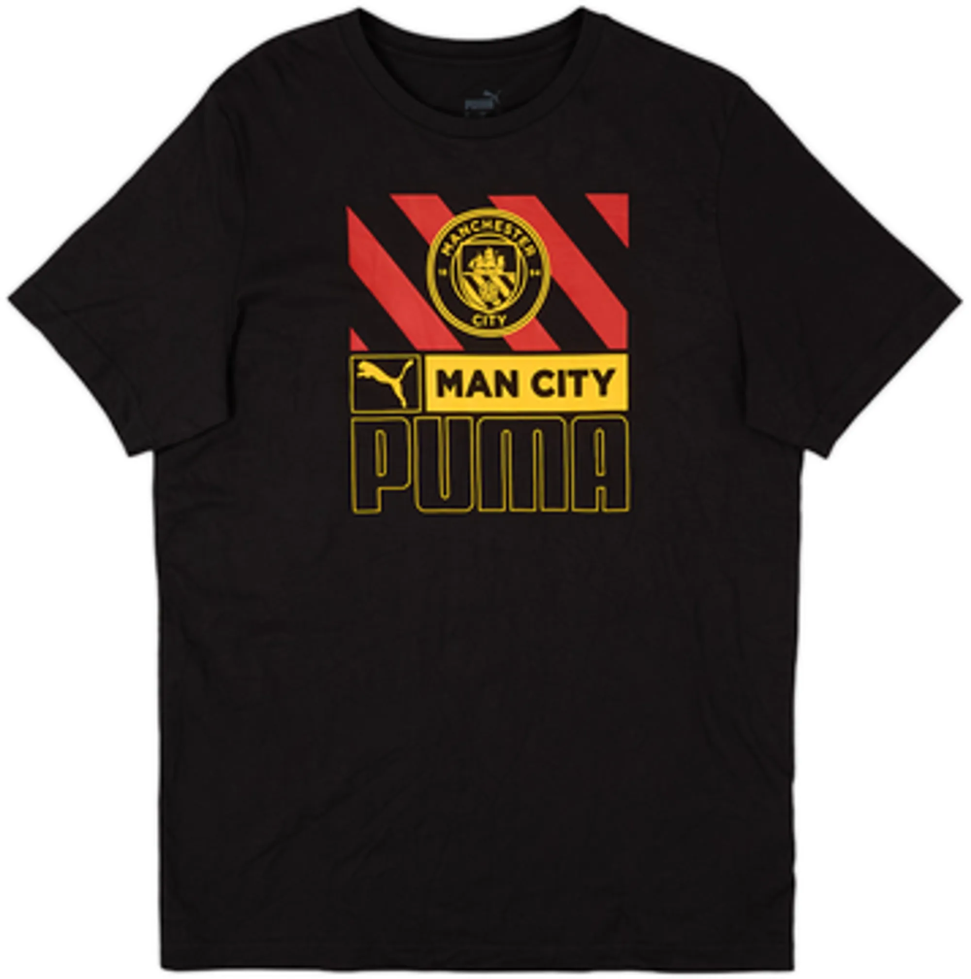 2022-23 Manchester City Puma Cotton Tee - 10/10 - (M)