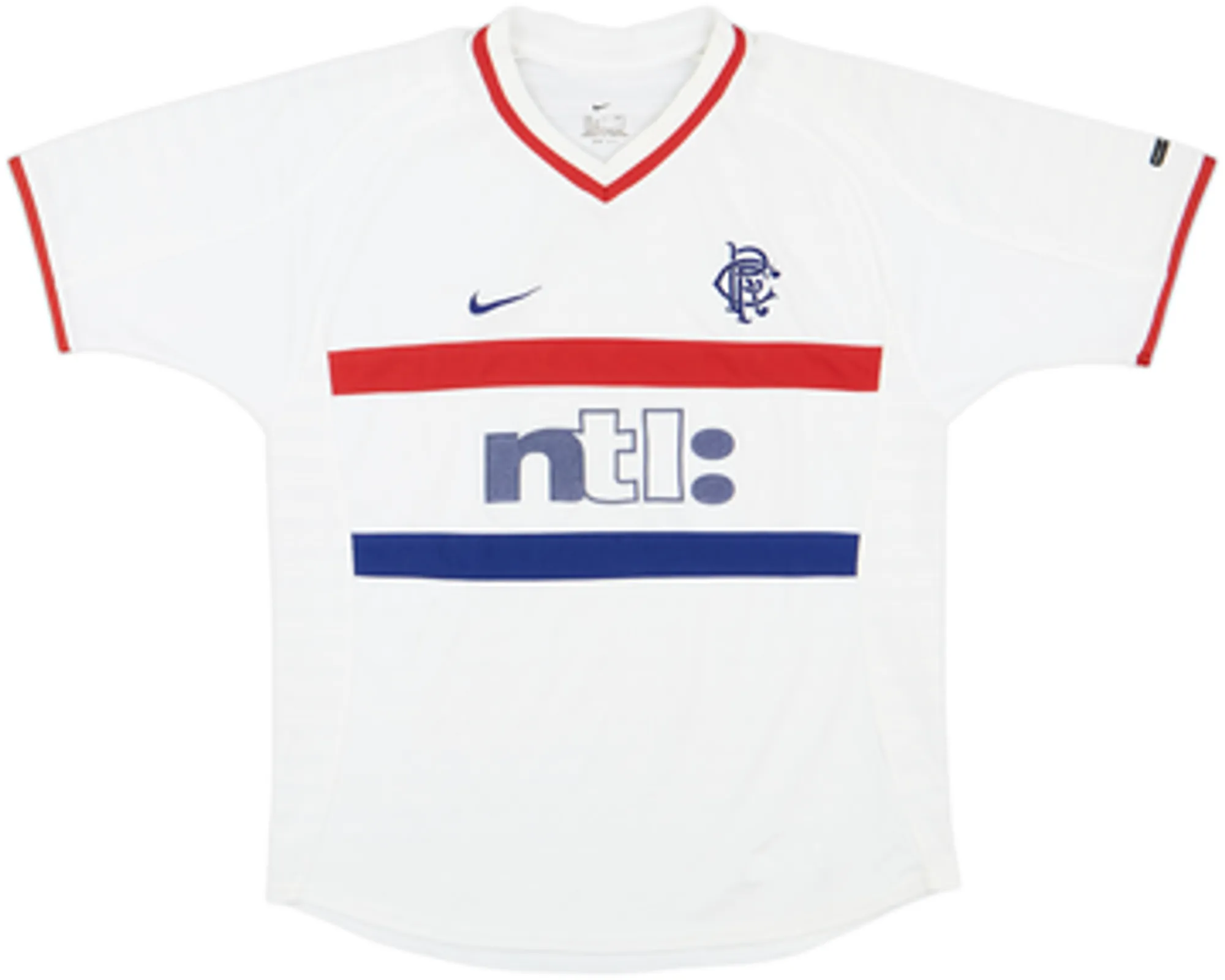 Nike Rangers Boys SS Away Shirt 2000/01