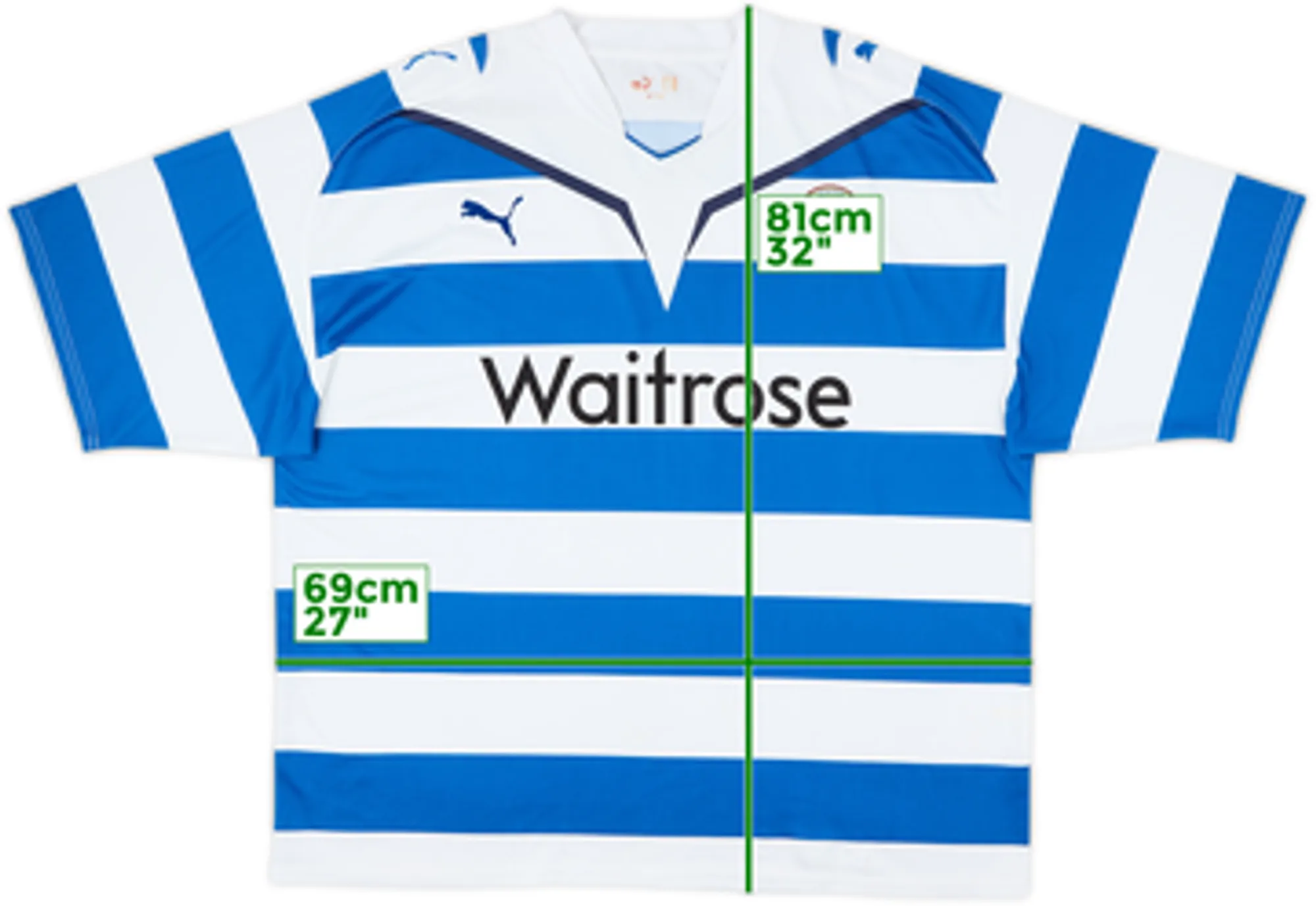 Puma Reading Mens SS Home Shirt 2009/10