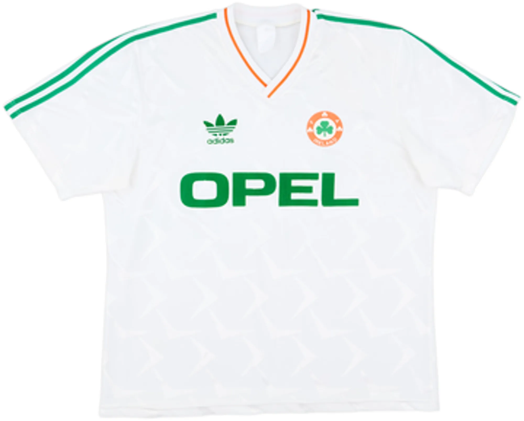 adidas Republic of Ireland Mens SS Away Shirt 1990