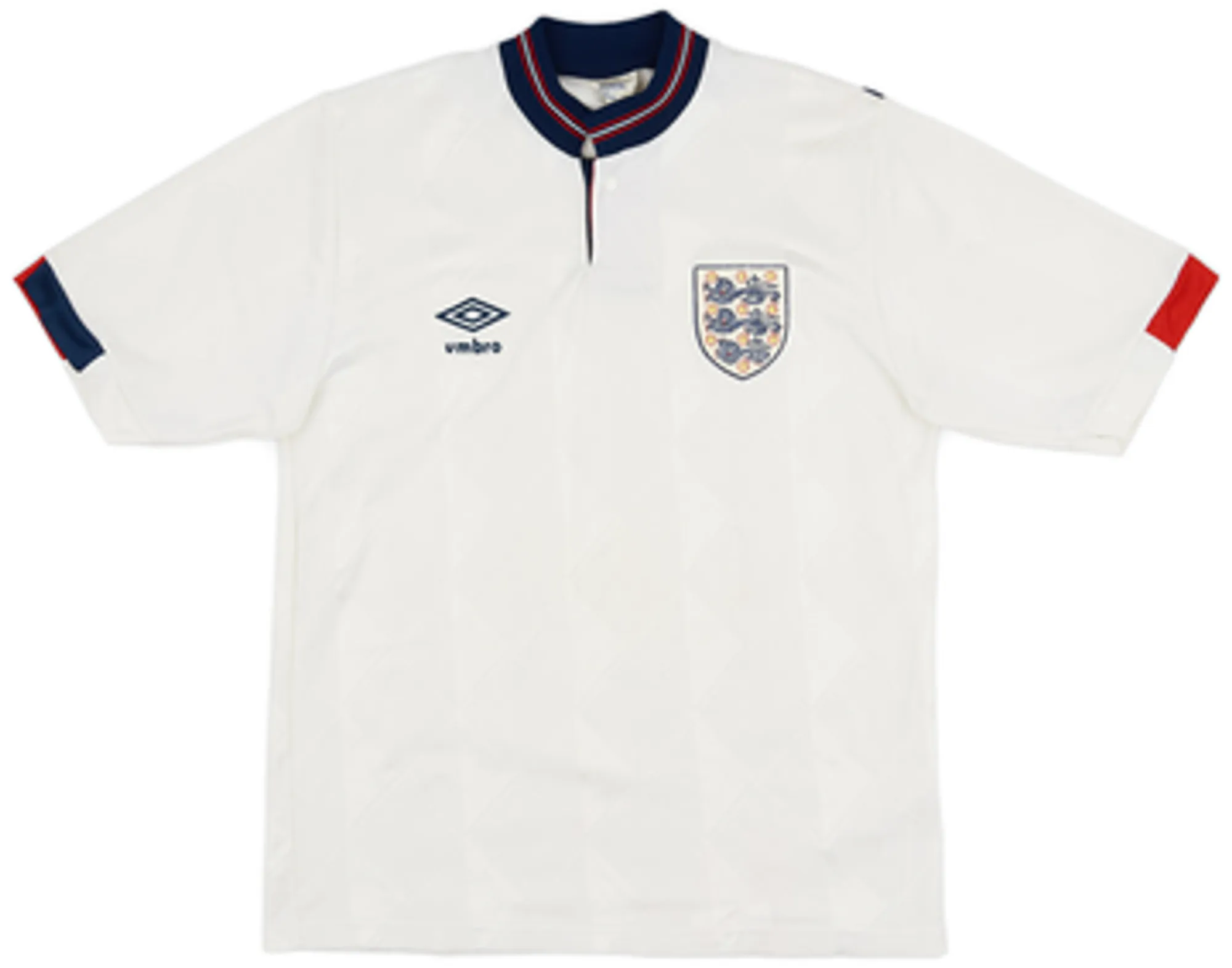 Umbro England Mens SS Home Shirt 1987