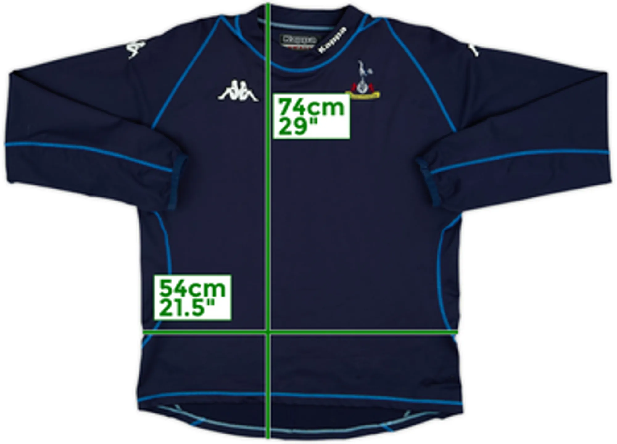 Kappa Tottenham Hotspur Mens SS Home Shirt 2004/05