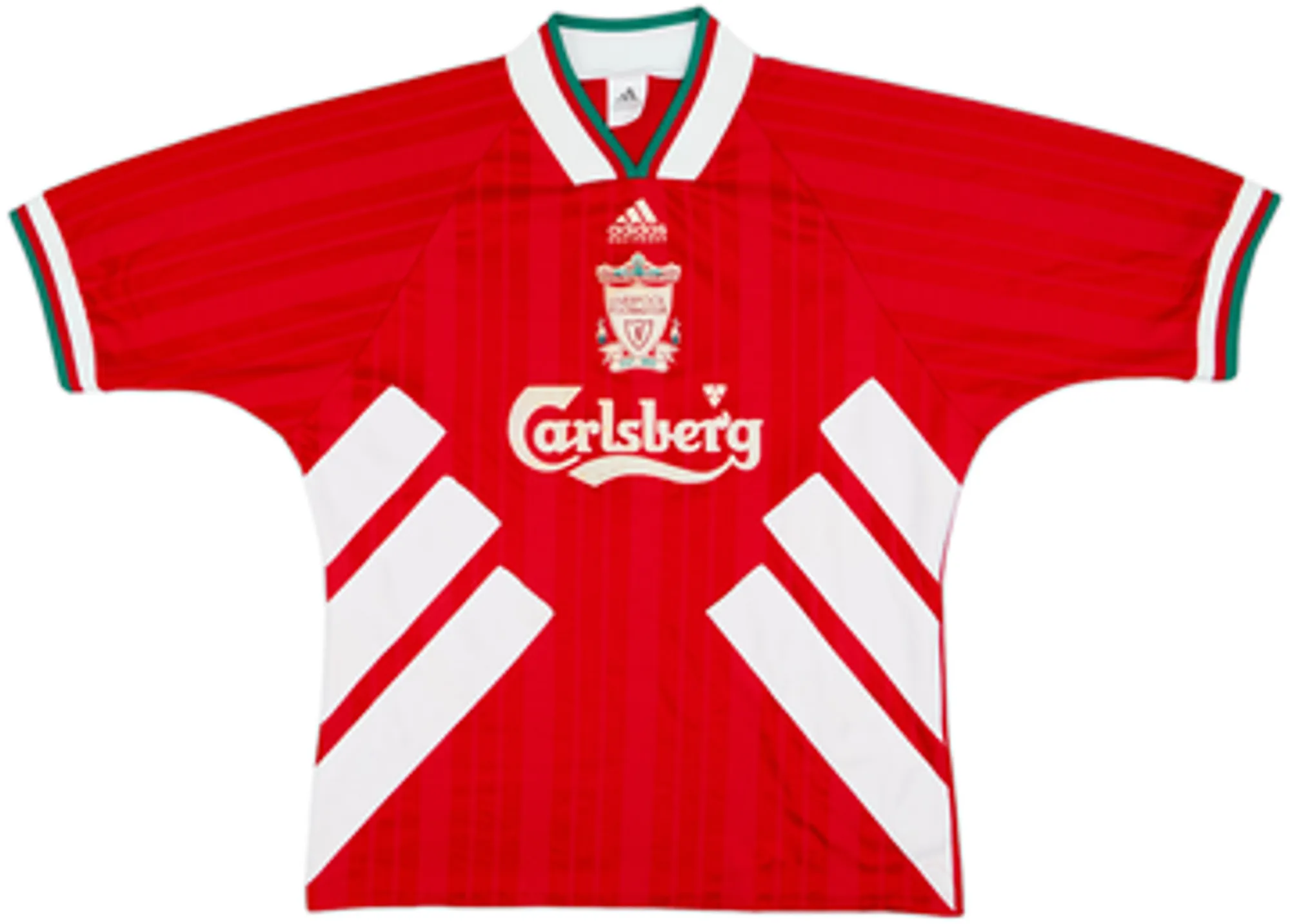 adidas Liverpool Mens SS Home Shirt 1993/95