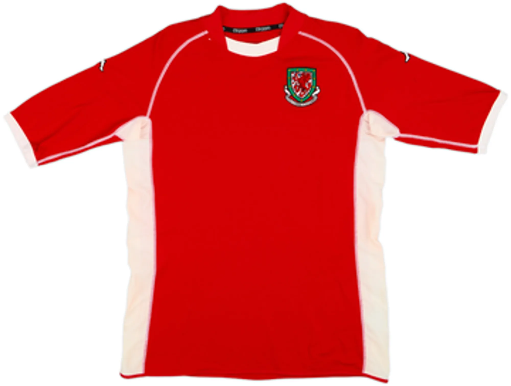 Kappa Wales Mens SS Home Shirt 2002