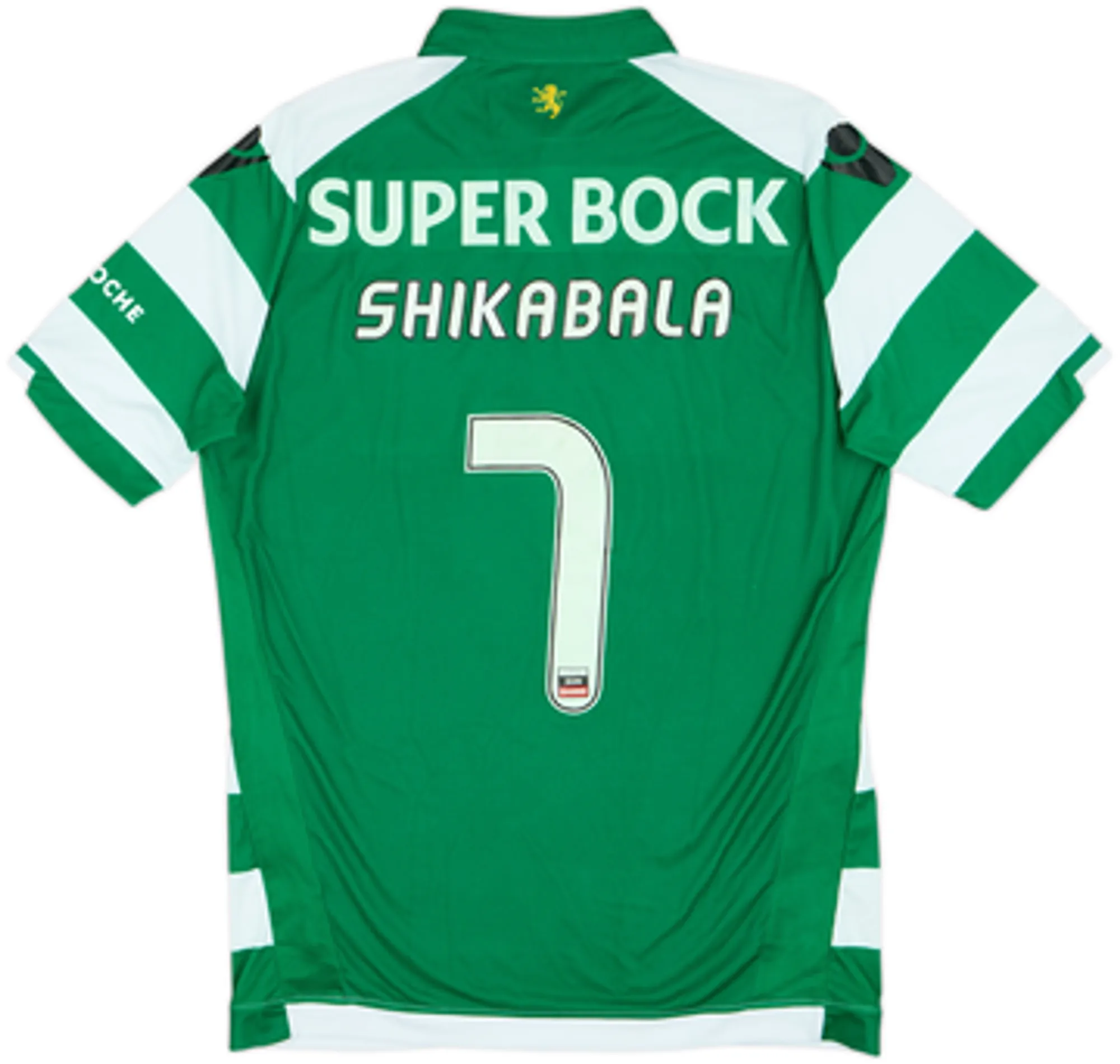 Macron Sporting Lisbon Mens SS Home Shirt 2014/15