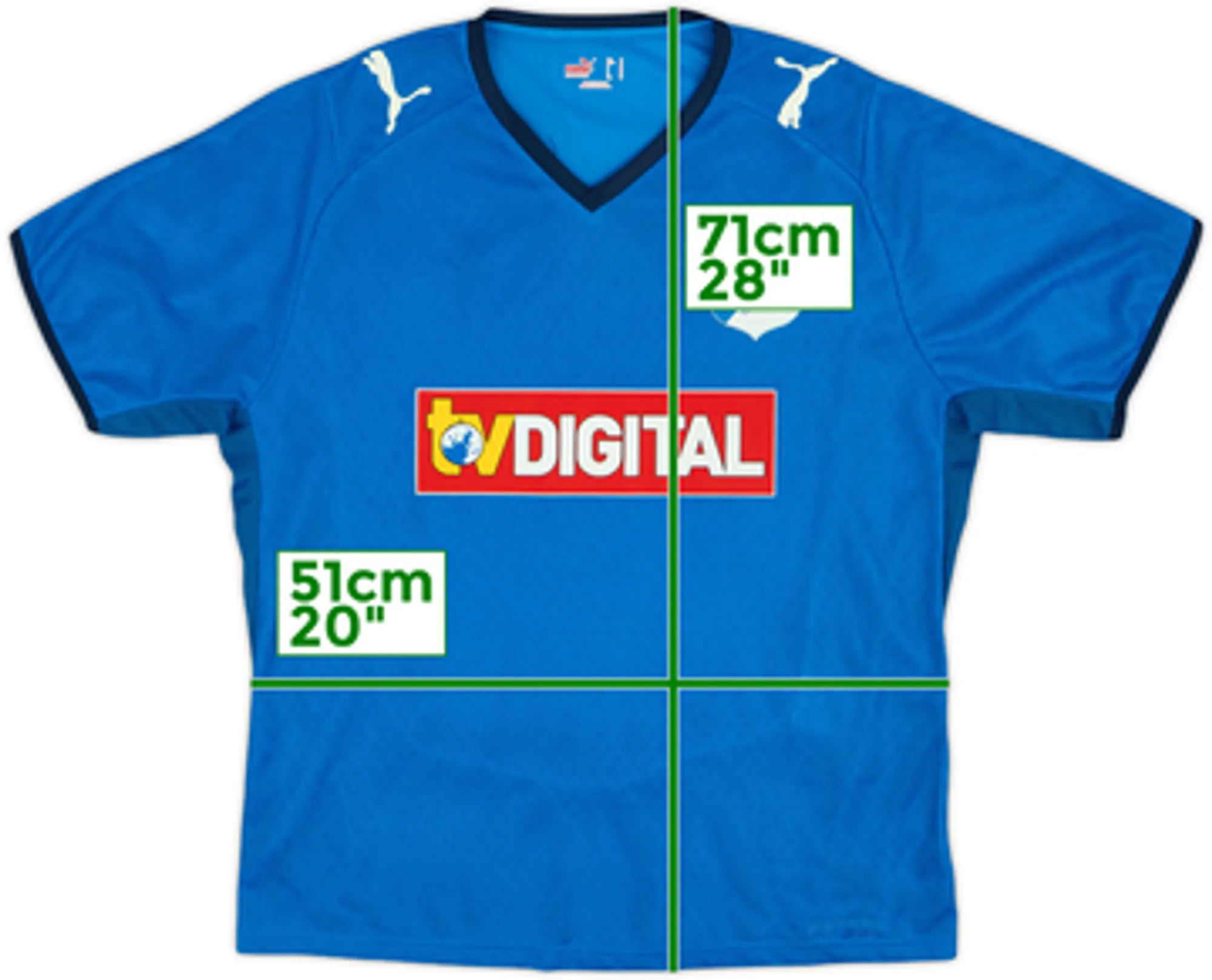 Puma Hoffenheim Mens SS Player Issue Home Shirt 2008/09