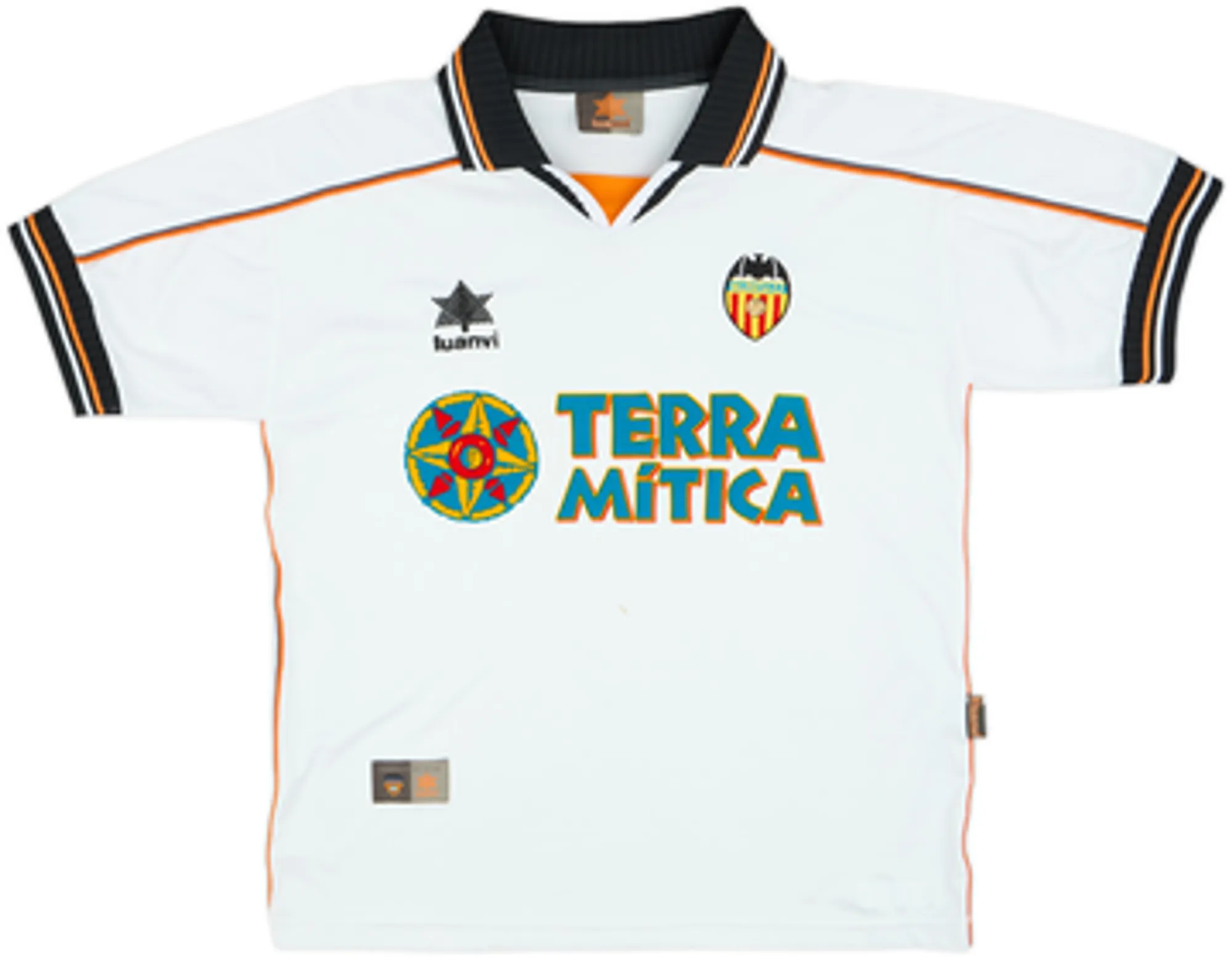 Home Valencia Mens SS Home Shirt 1999/00