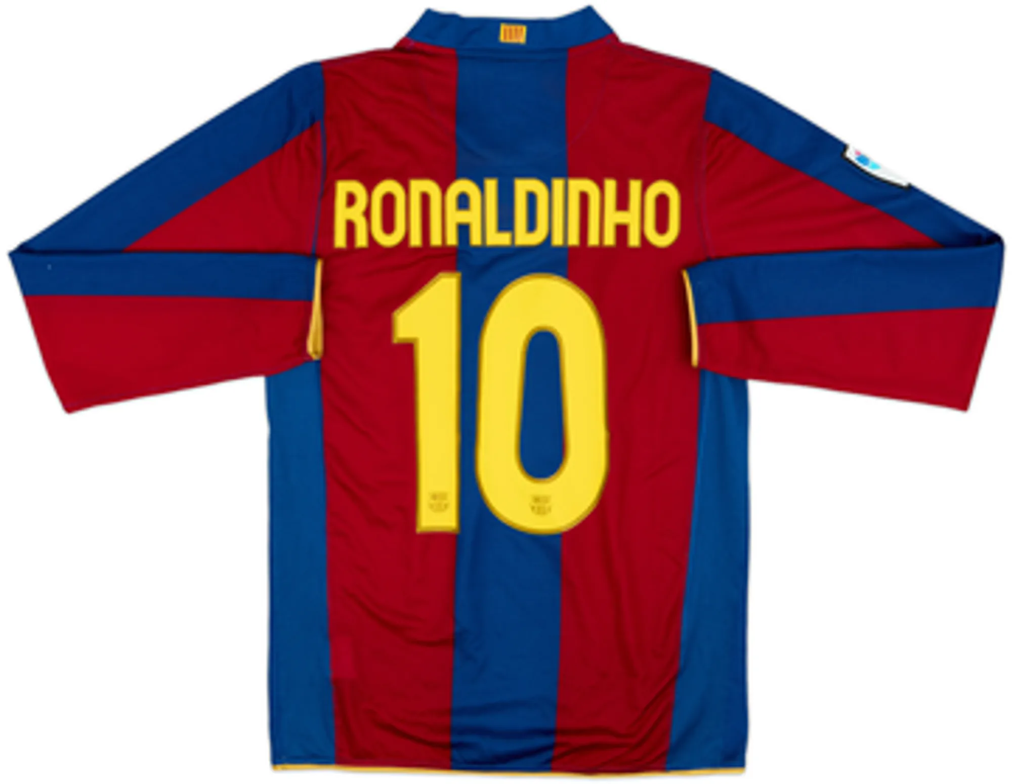 Nike Barcelona Mens LS Home Shirt 2007/08