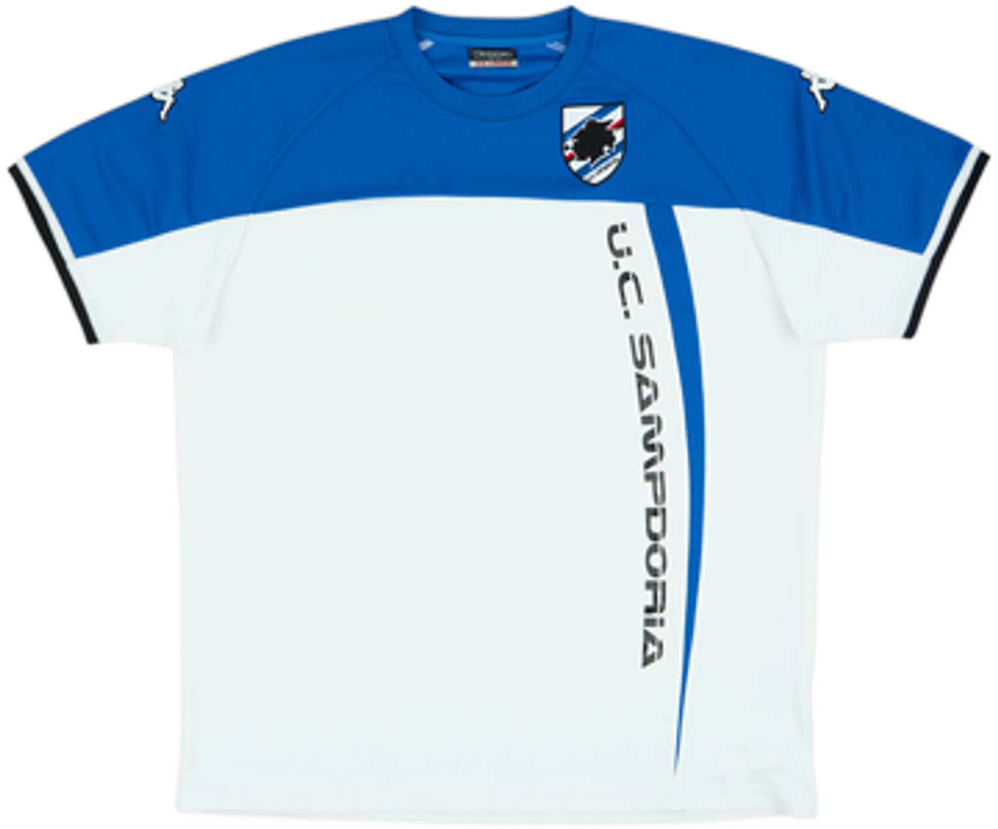 Kappa Sampdoria Mens SS Home Shirt 2008/09