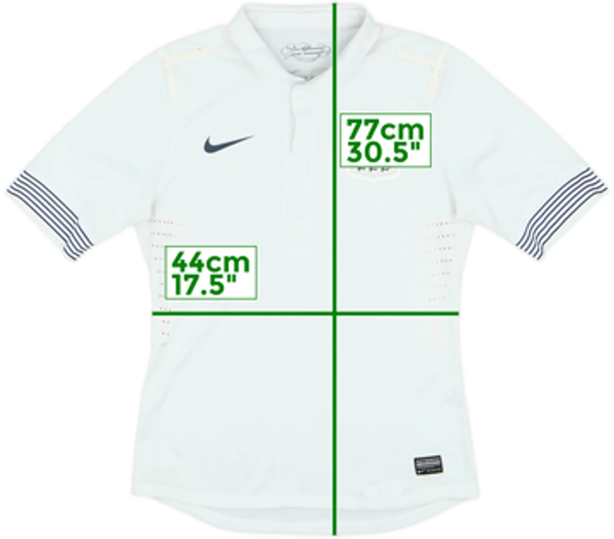 Nike France Mens SS Player Issue Away Shirt 2012