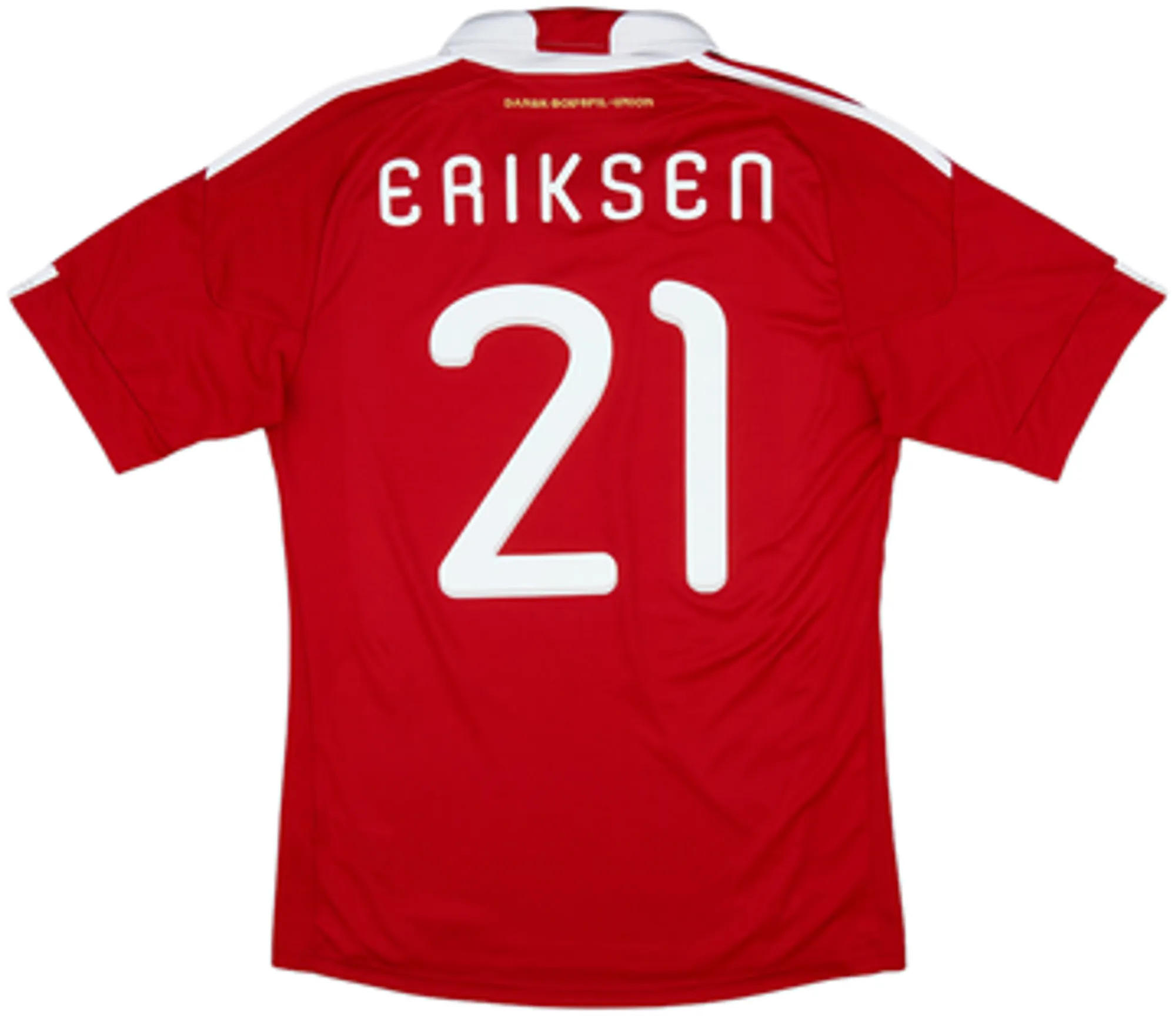 adidas Denmark Mens SS Home Shirt 2010