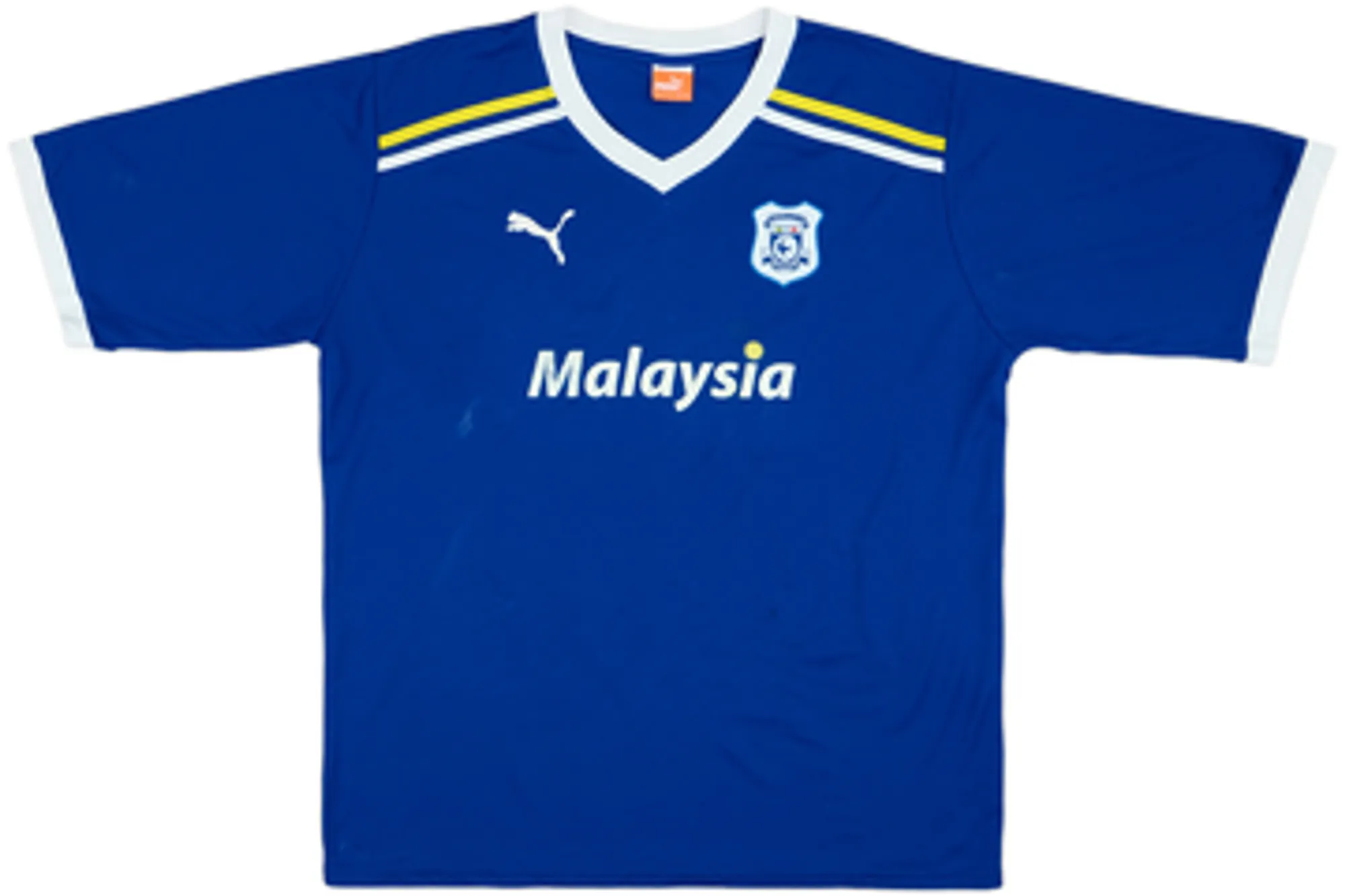 Puma Cardiff City Mens SS Home Shirt 2011/12