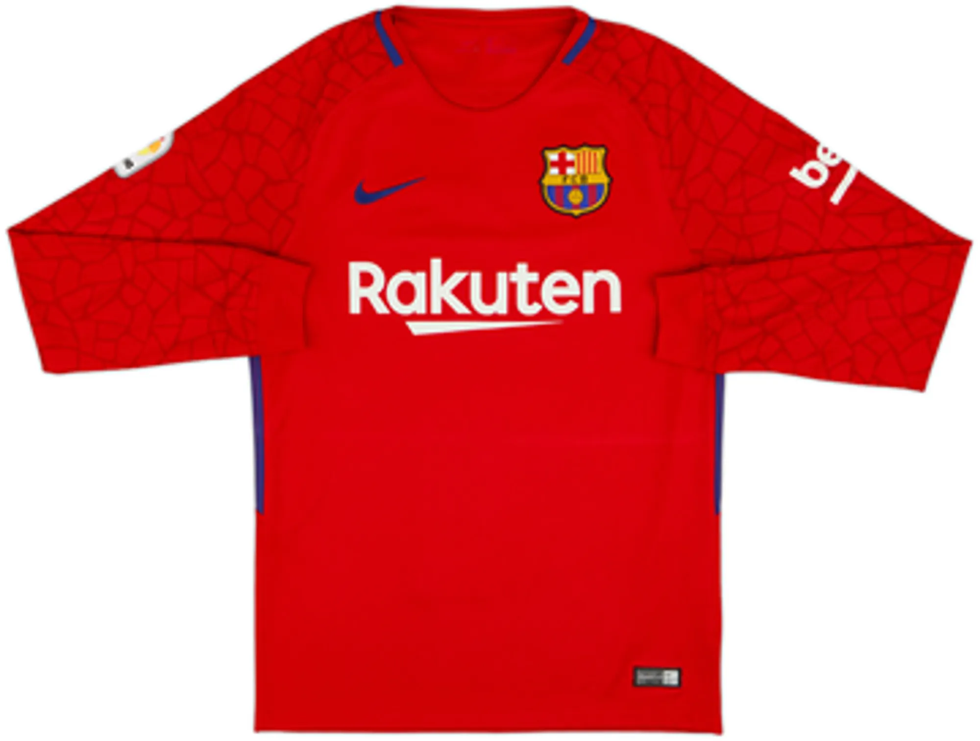 Nike Barcelona Mens LS Goalkeeper Home Shirt 2017/18