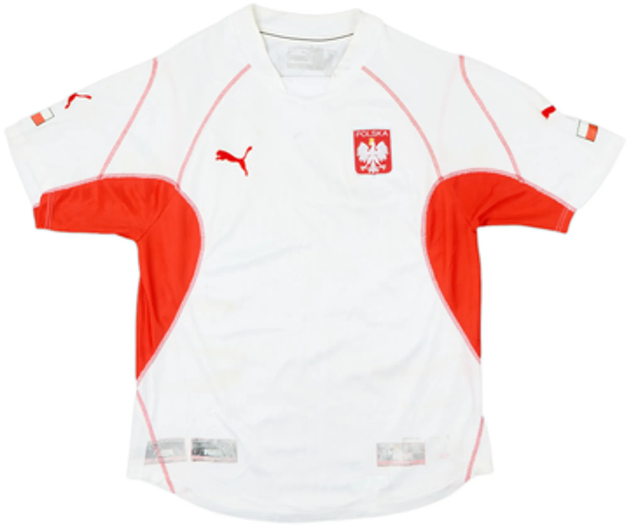Puma Poland Mens SS Home Shirt 2004