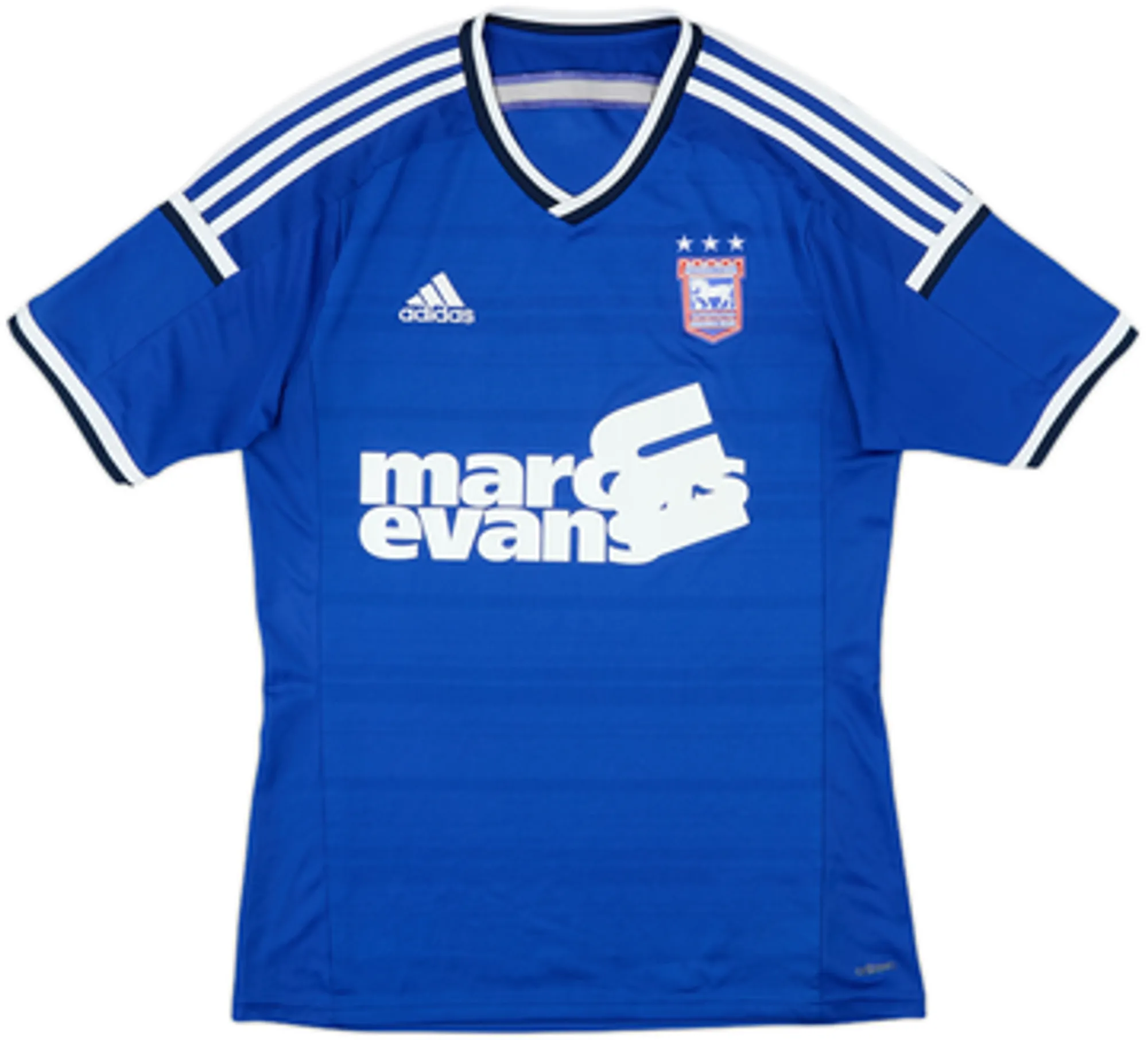 adidas Ipswich Town Mens SS Home Shirt 2014/15