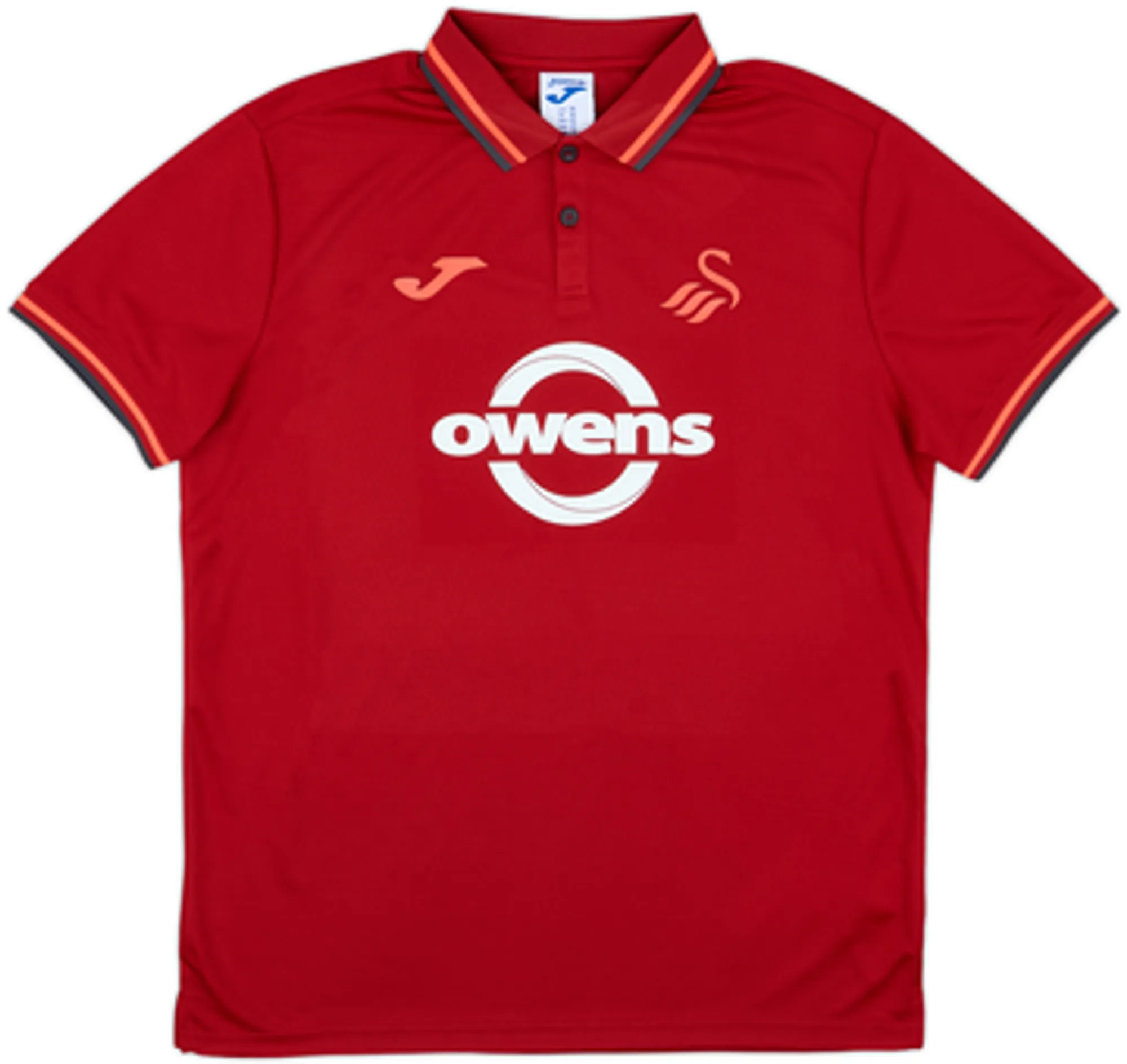 Joma Swansea City Mens SS Home Shirt 2023/24