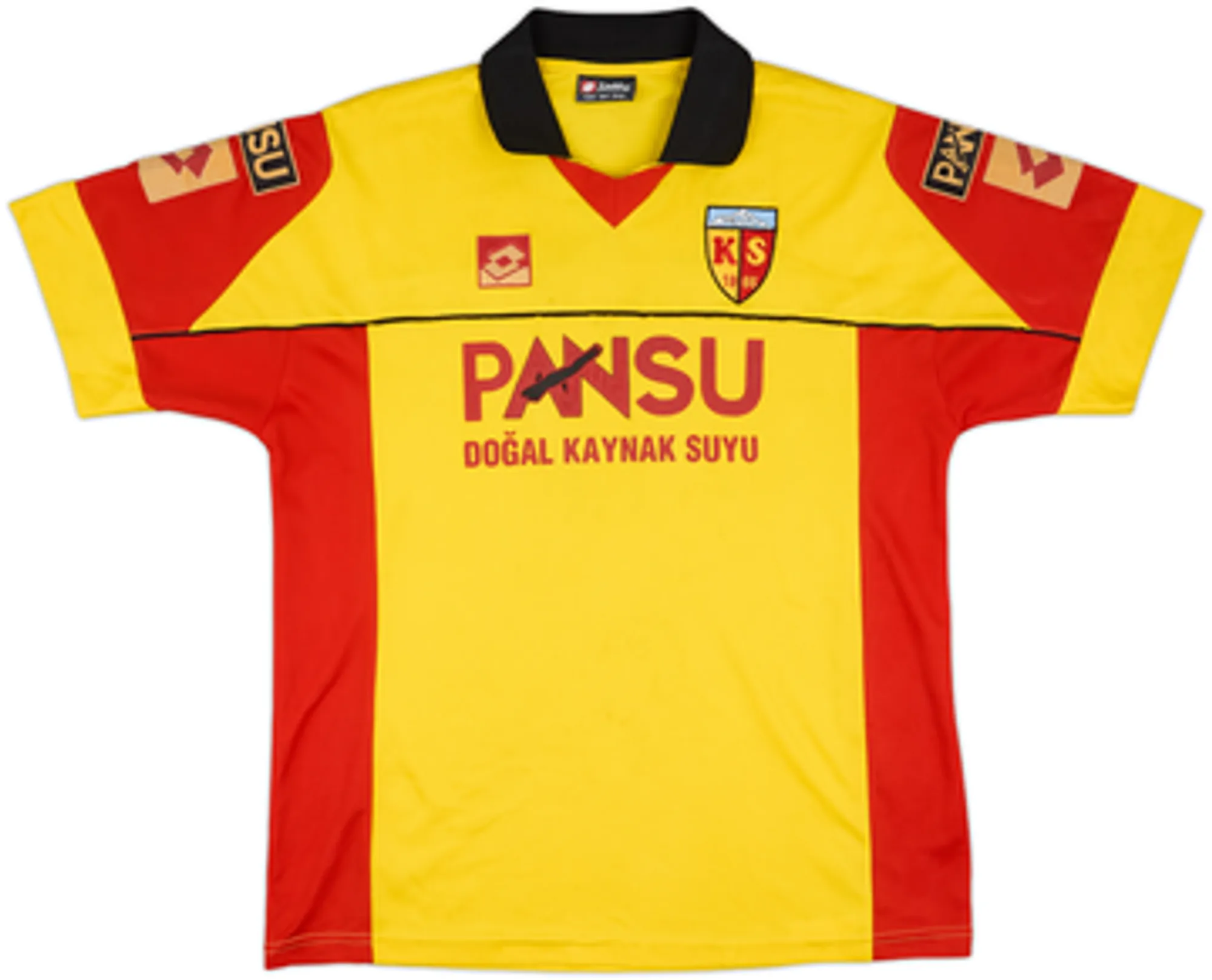 Lotto Kayserispor Mens SS Home Shirt 2002/03