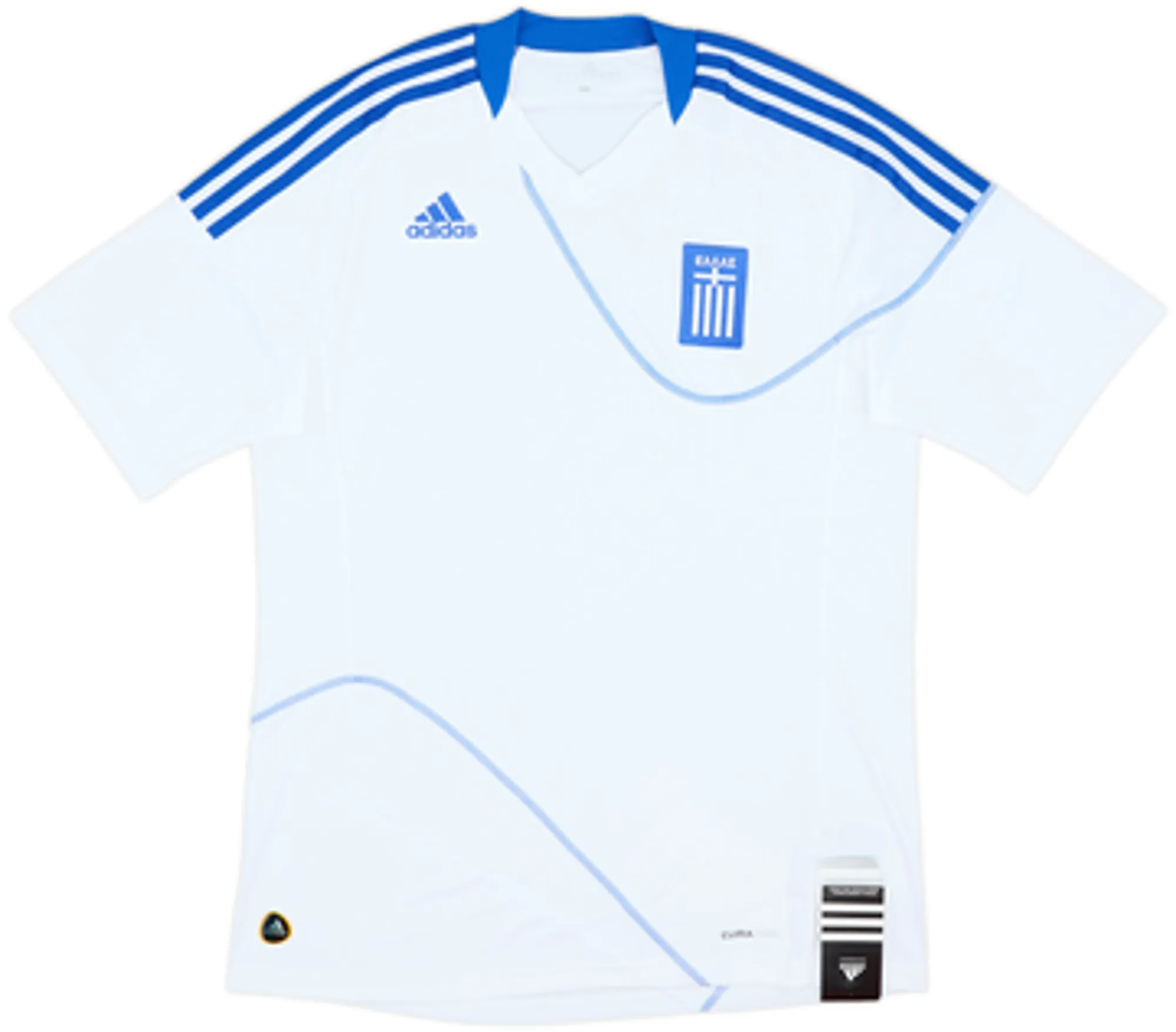 adidas Greece Mens SS Home Shirt 2010
