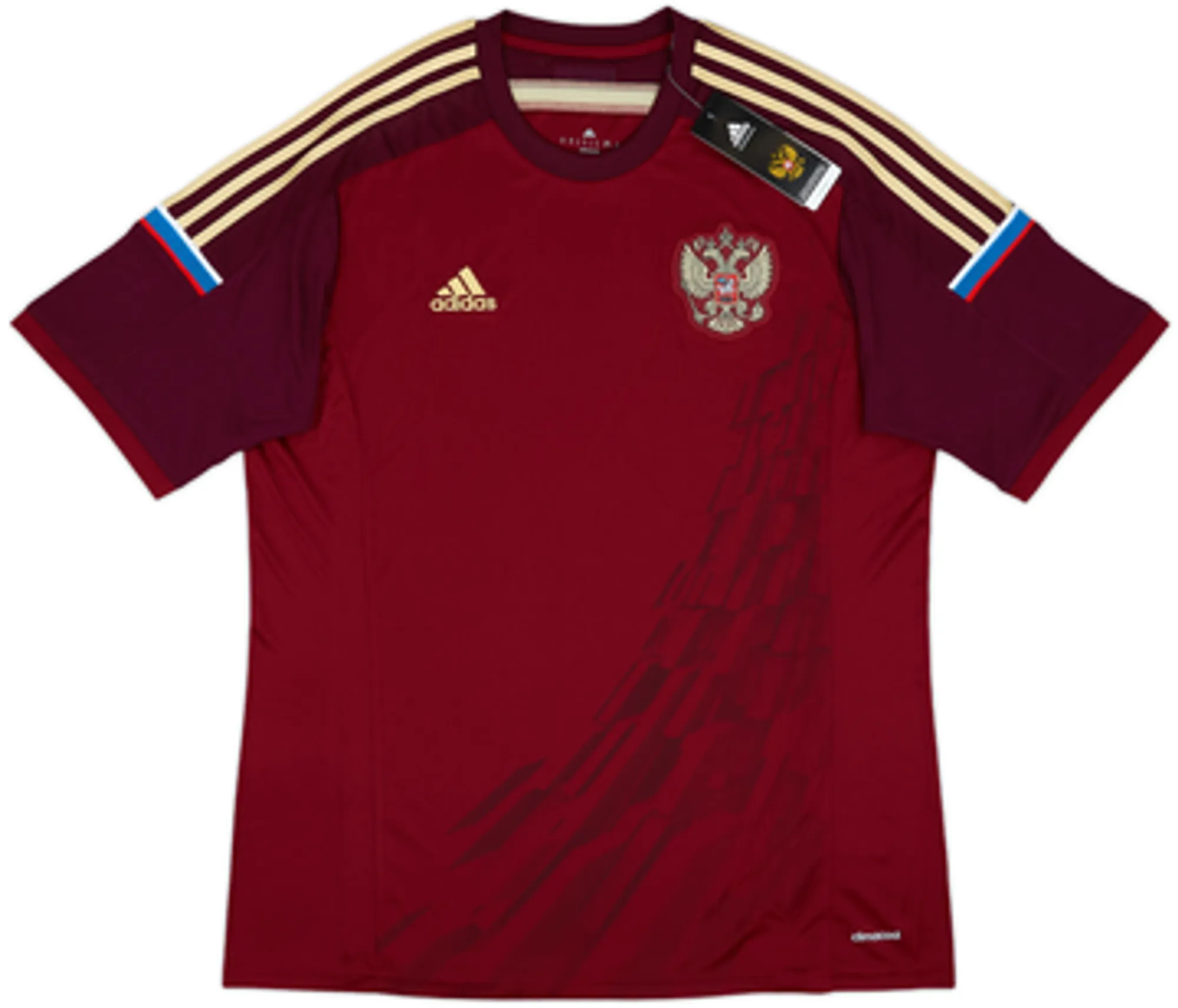 adidas Russia Mens SS Home Shirt 2014