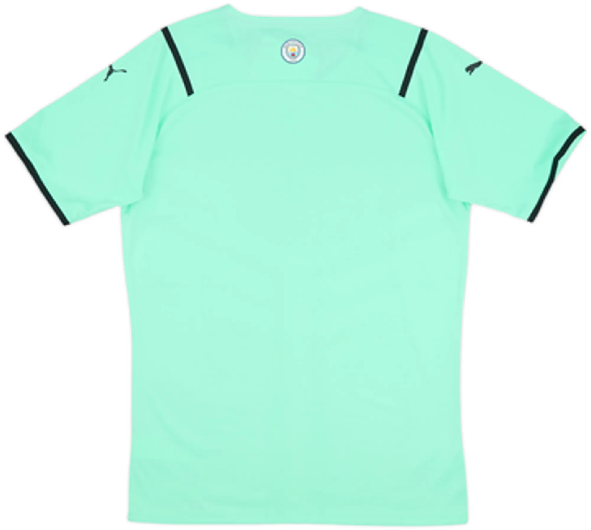 Puma Manchester City Mens SS Goalkeeper Player Issue Home Shirt 2021/22