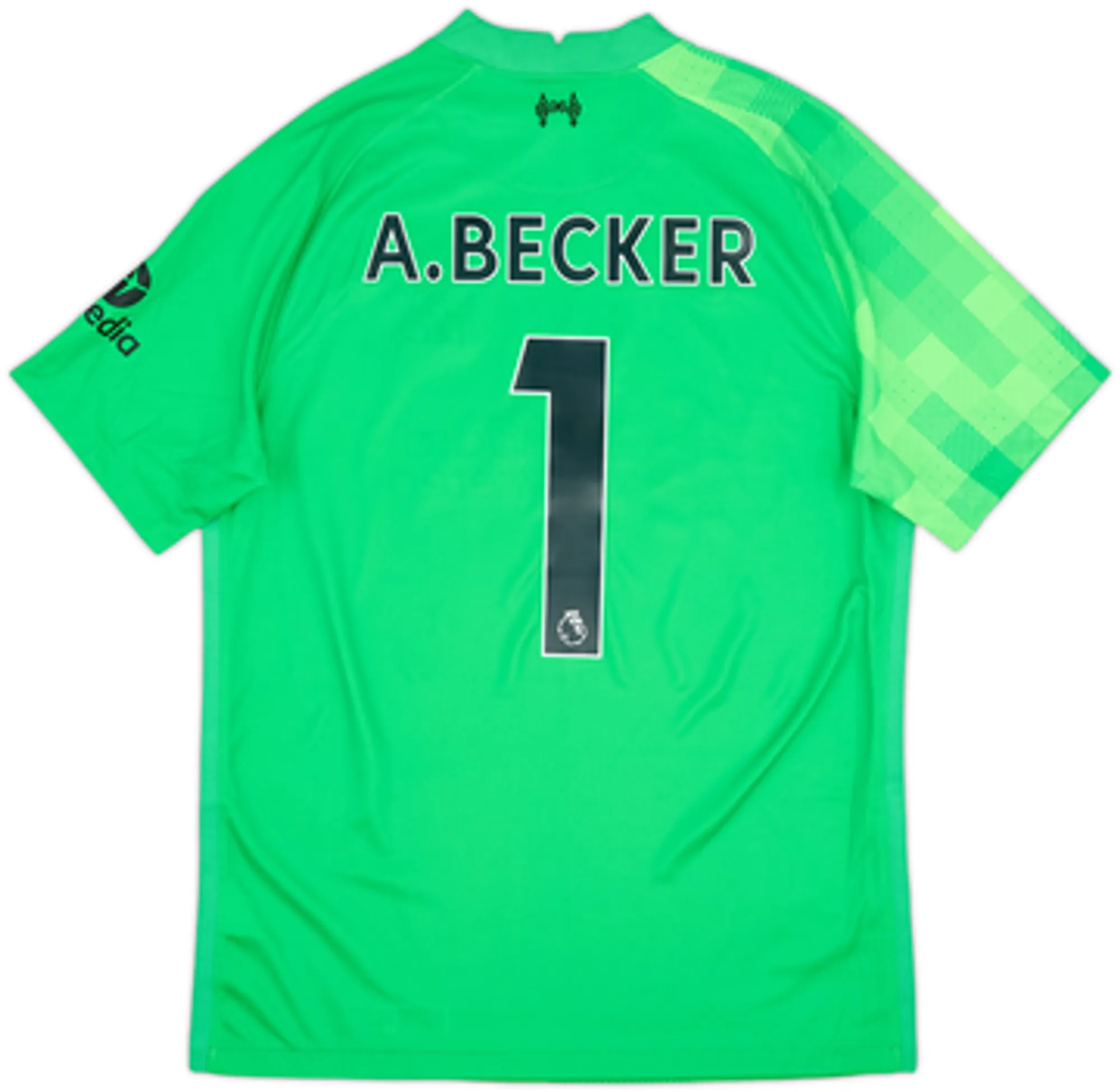 Nike Liverpool Mens SS Goalkeeper Home Shirt 2021/22