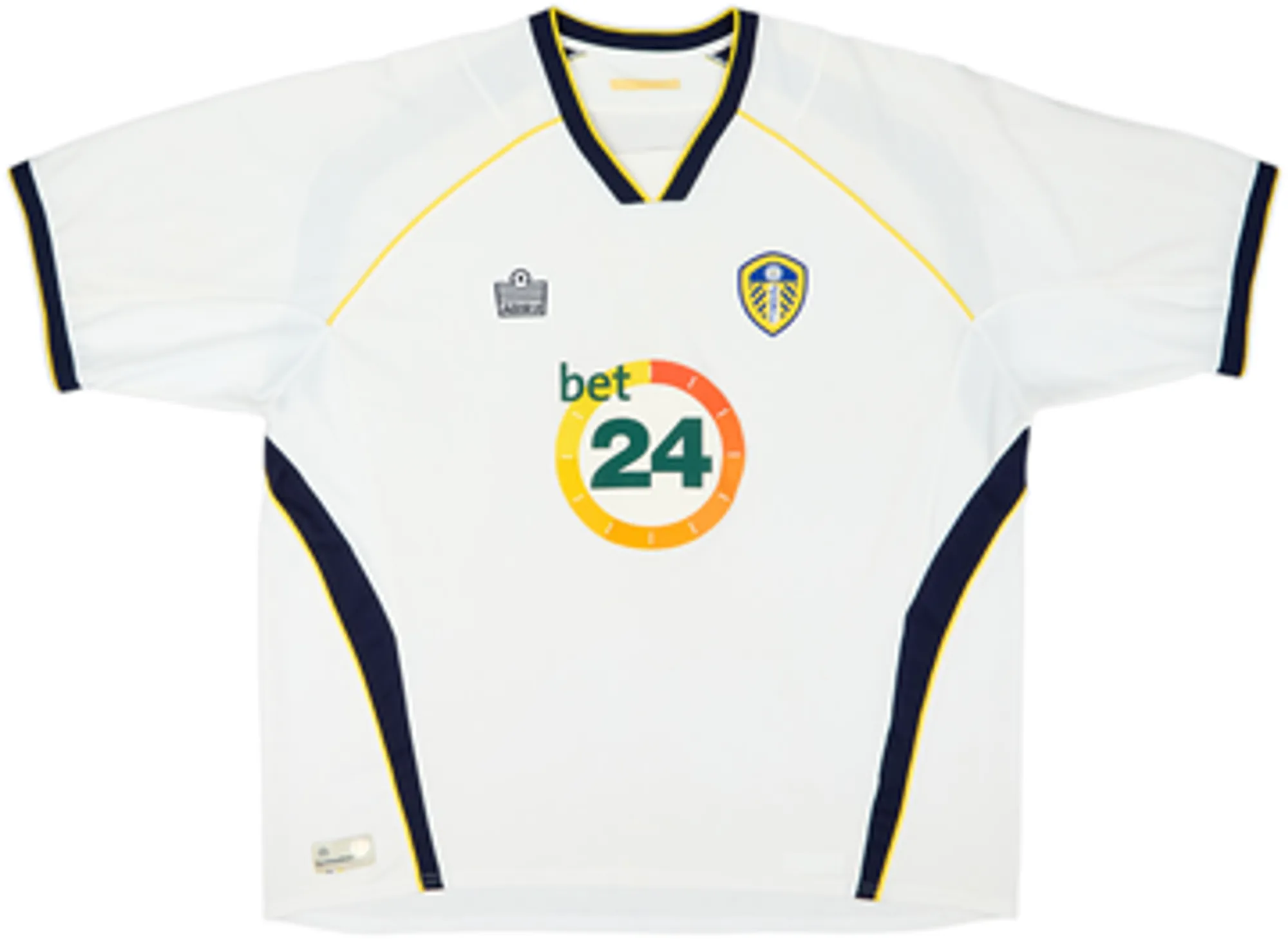 Admiral Leeds United Mens SS Home Shirt 2006/07