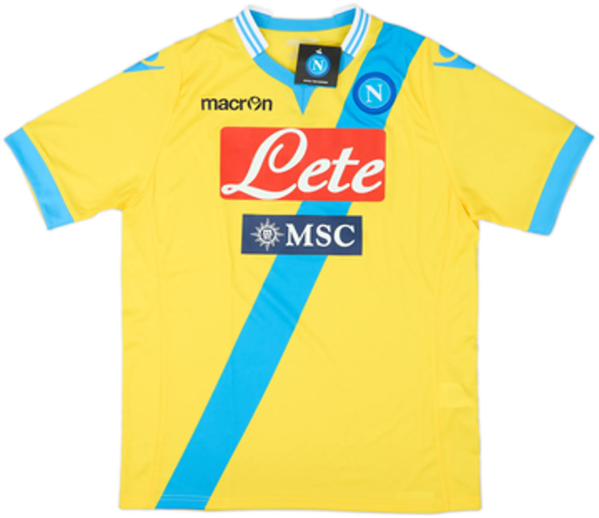 Macron Napoli Mens SS Third Shirt 2013/14