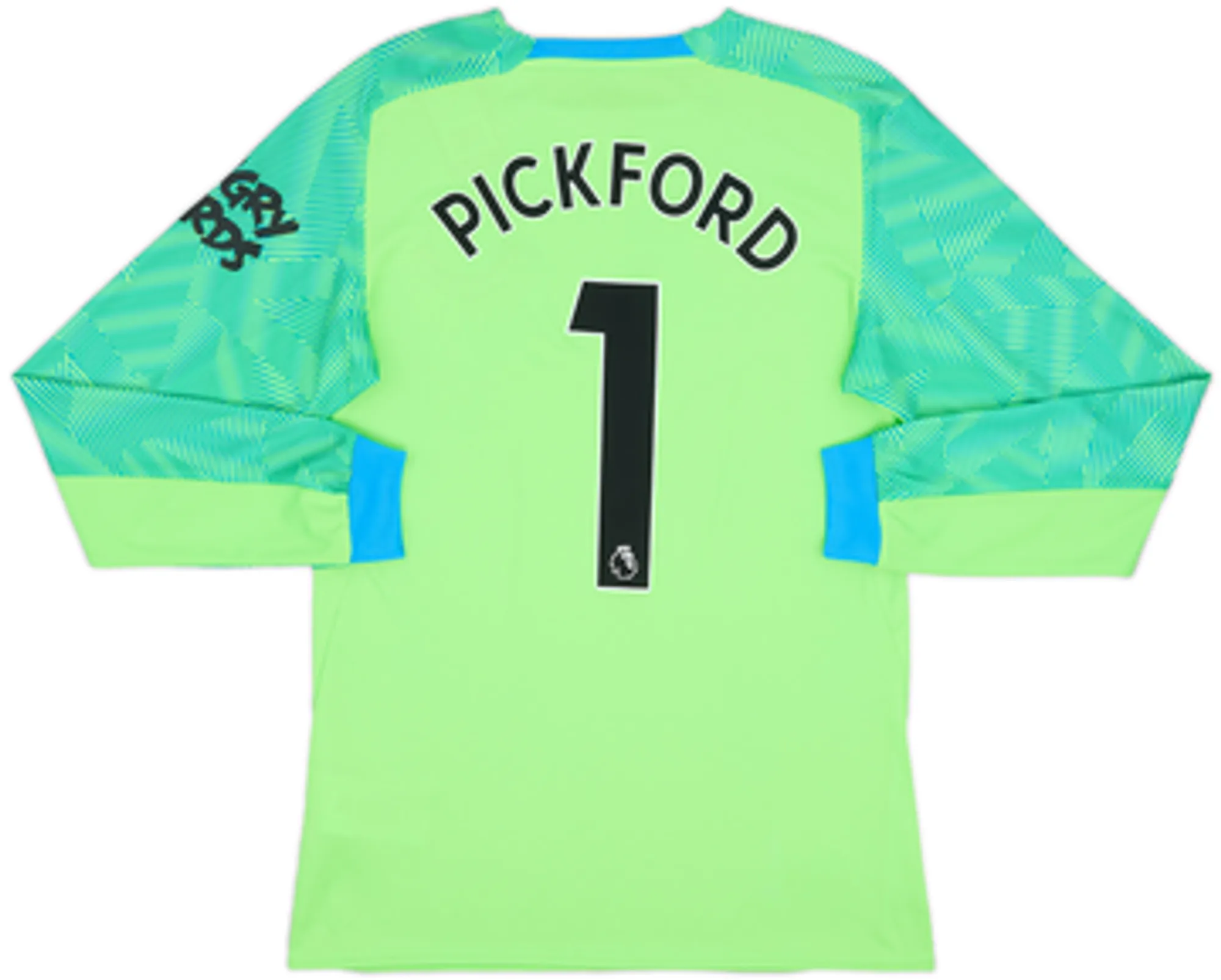 Umbro Everton Mens LS Goalkeeper Home Shirt 2018/19